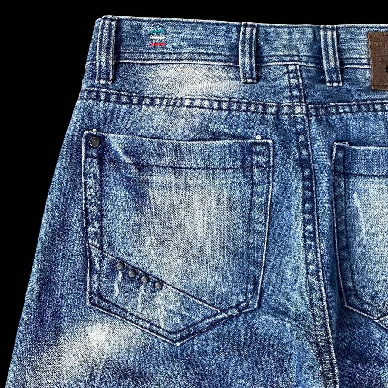 Diesel DIESEL THANAZ 008TS WASH DISTRESSED DENIM ITALY Size US 29 - 11 Thumbnail