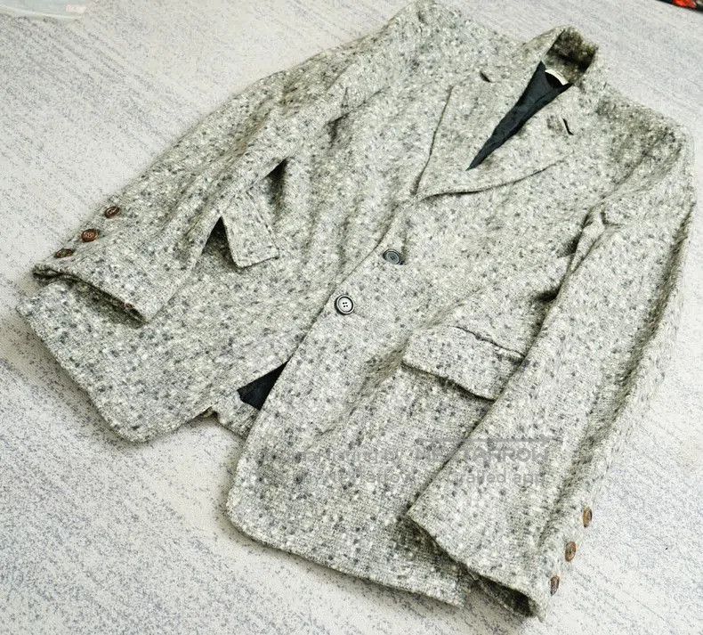Ann Demeulemeester Ann Demeulemeester 90s Archive Wool Blazer. Size US S / EU 44-46 / 1 - 2 Thumbnail
