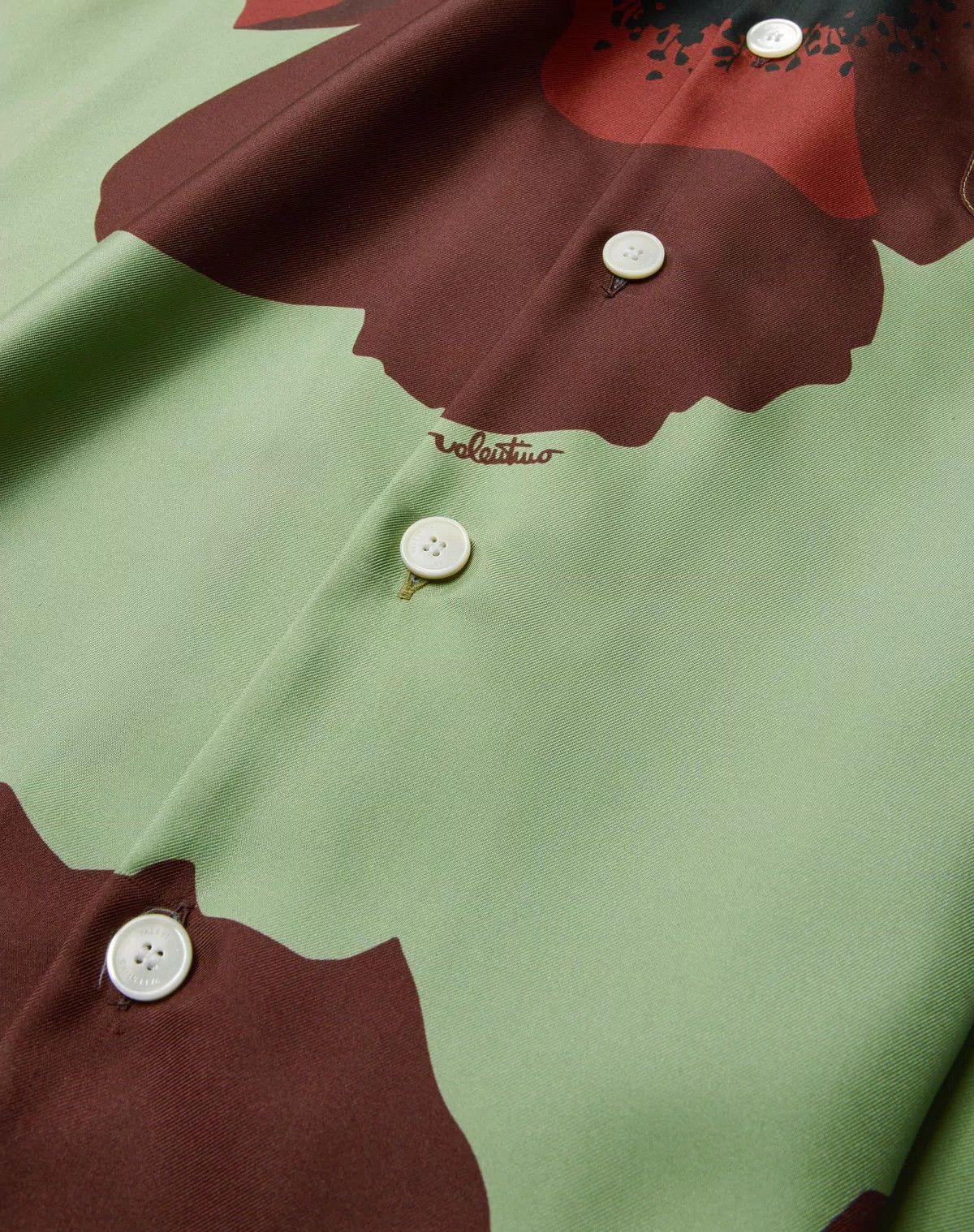 Valentino oc11z0725 Silk Twill Bowling Shirt in Multicolor Size US L / EU 52-54 / 3 - 7 Thumbnail