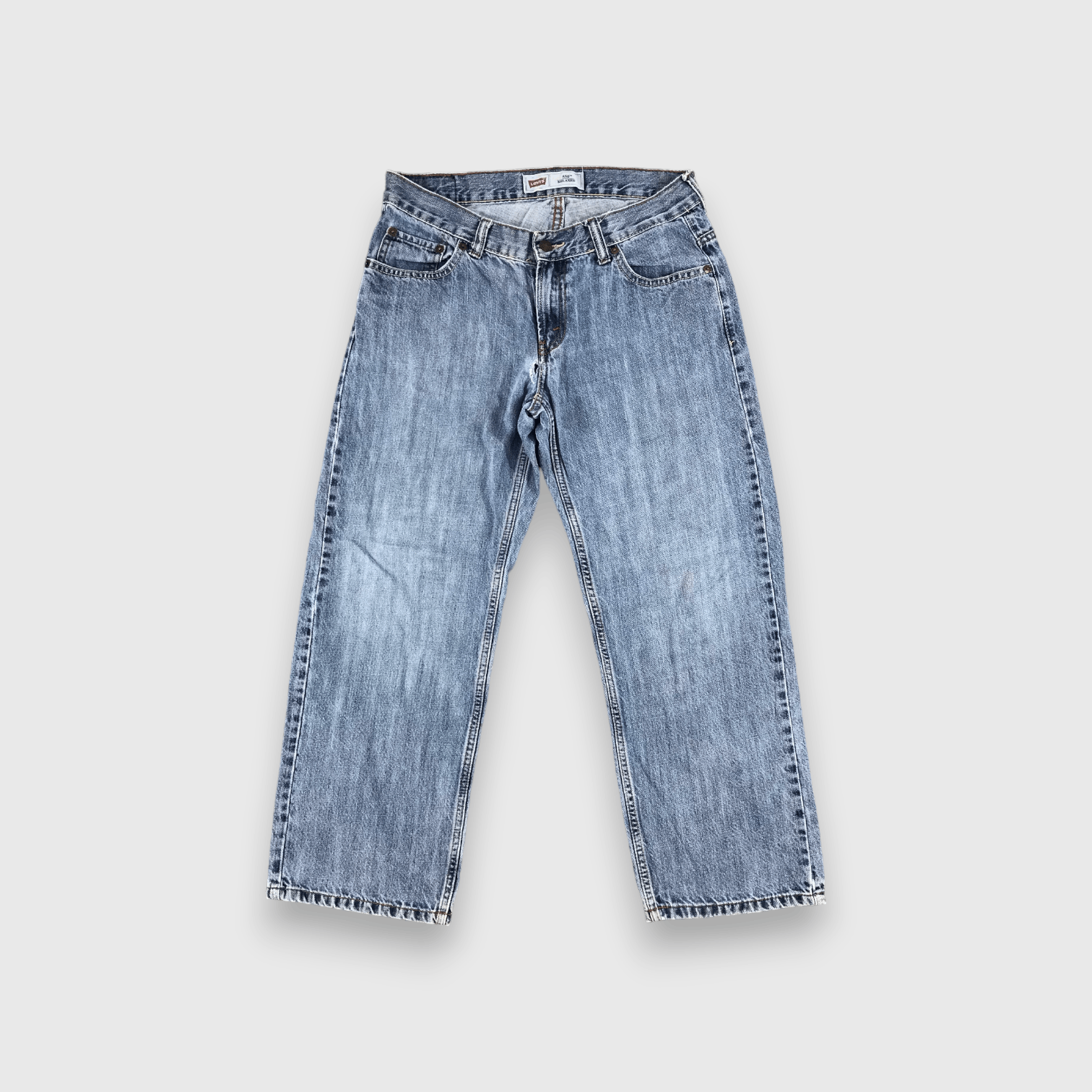 Levi's Vintage Levis 505 Jeans Faded Blue Denim-J994 Size US 31 - 1 Thumbnail