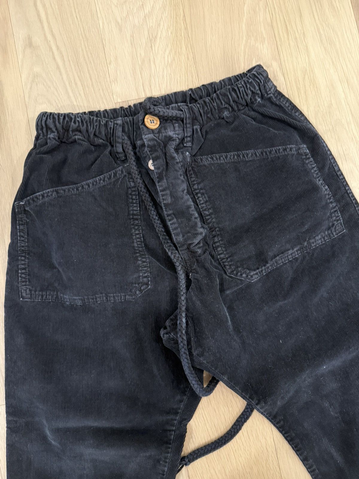 Dr. Collectors Dr. Collectors P38 Corduroy Pants Black Small Size US 32 / EU 48 - 2 Thumbnail