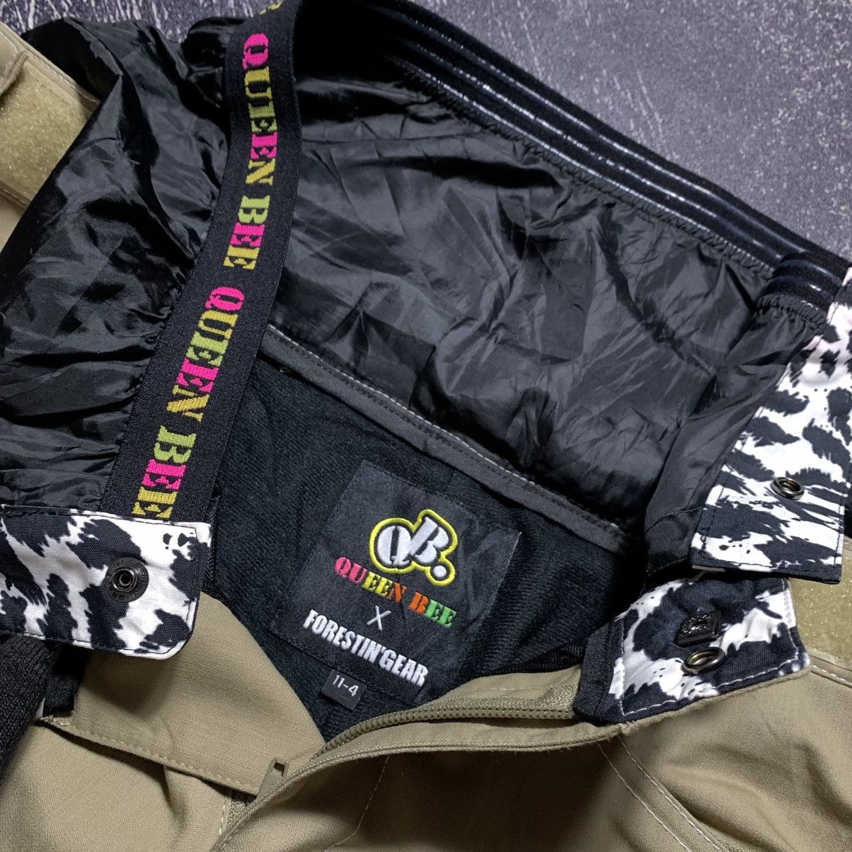 Japanese Brand 2000s Queen Bee Bondage Flare Double Waist Ifsix Lgb Style Size US 35 - 4 Thumbnail