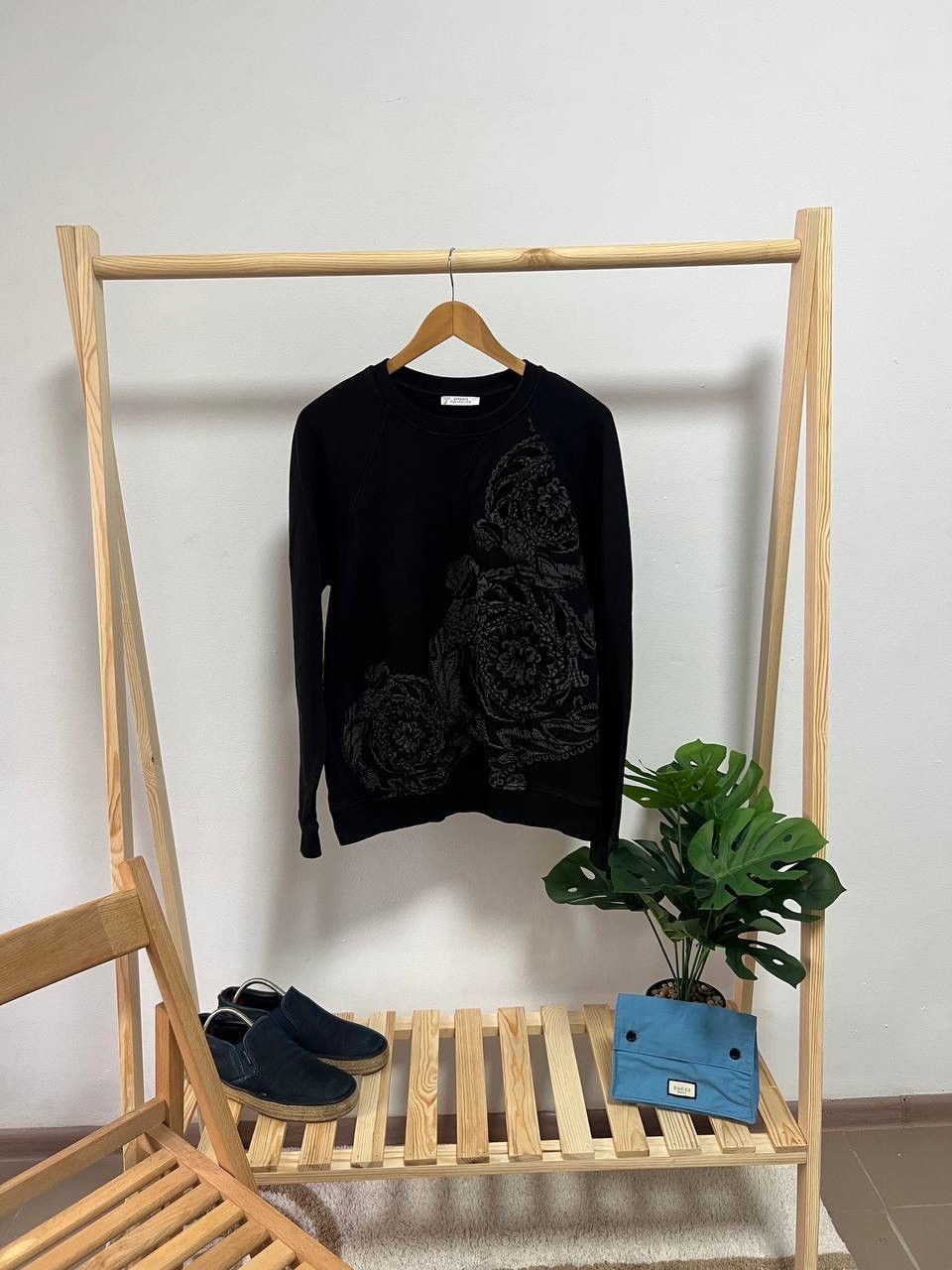 Versace Versace Collection Crewneck Sweater Black Size Medium Size US M / EU 48-50 / 2 - 1 Thumbnail