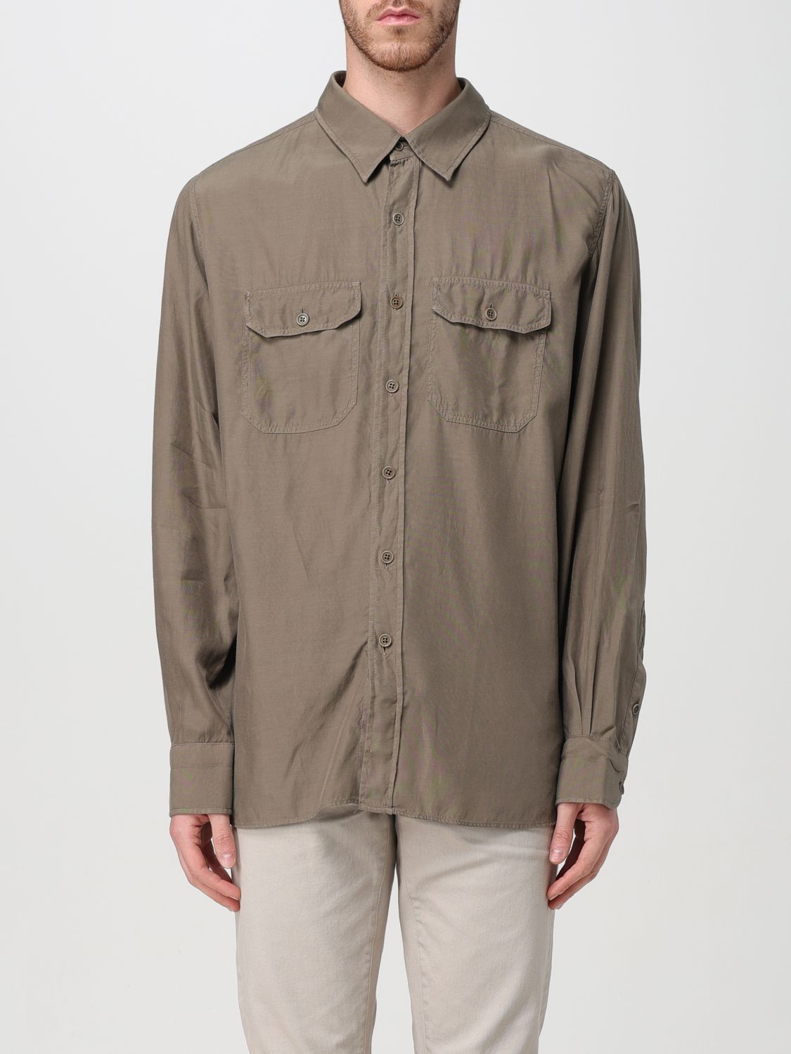 image of Tom Ford Shirt Men Green (Size XL)