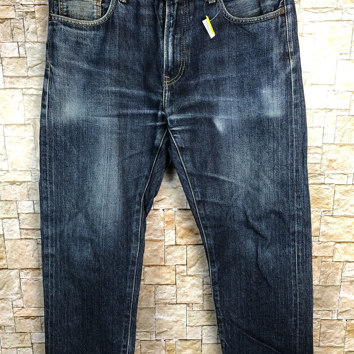 Uniqlo Uniqlo Jeans Blue Denim Pants #7573 Size US 33 - 6 Thumbnail