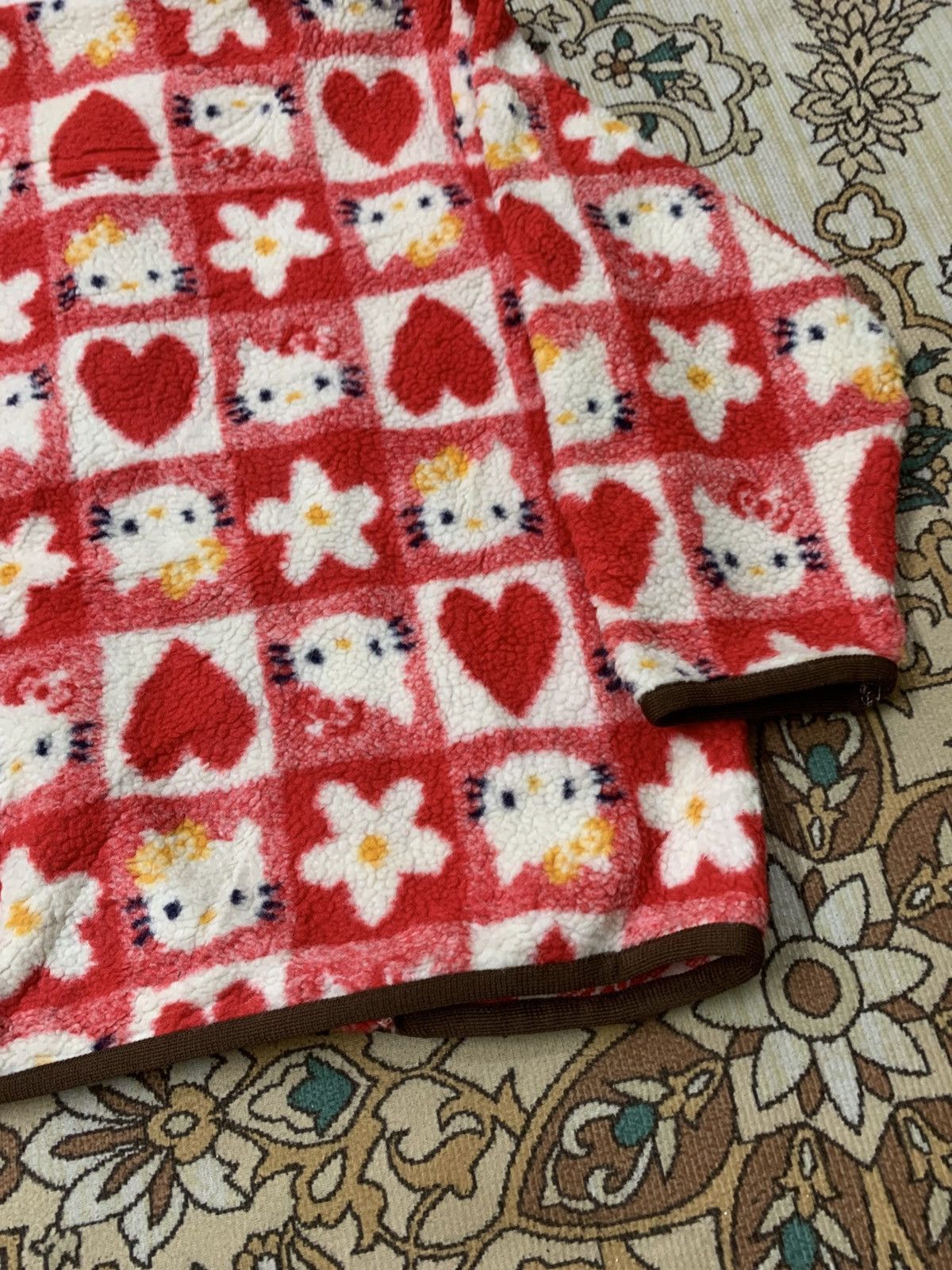 Japanese Brand VINTAGE HELLO KITTY WOOL Size US XS / EU 42 / 0 - 15 Thumbnail