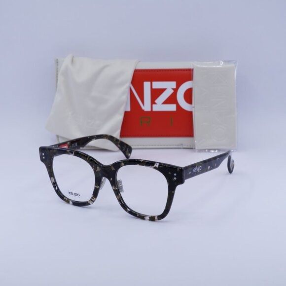 Kenzo 🕶️ New Kenzo KZ50187F 056 Eyeglasses - Black Havana Frame Size ONE SIZE - 9 Thumbnail