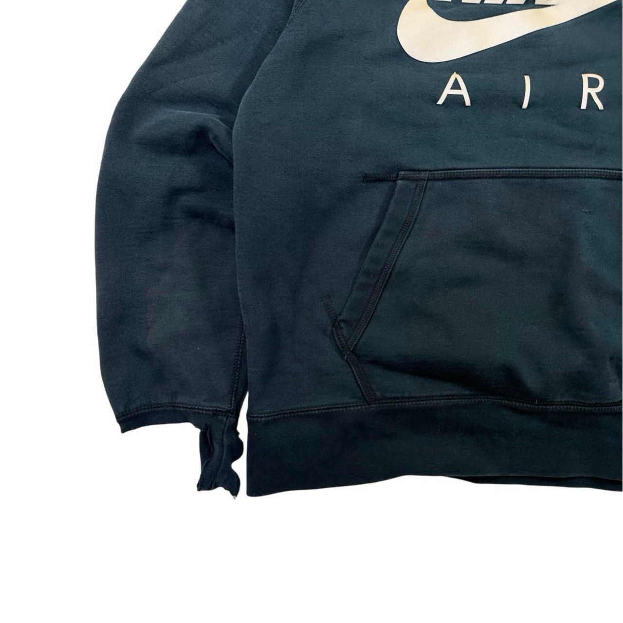Vintage Authentic Nike Air Spellout Heavy Print Hooded Sweater Size US L / EU 52-54 / 3 - 3 Thumbnail