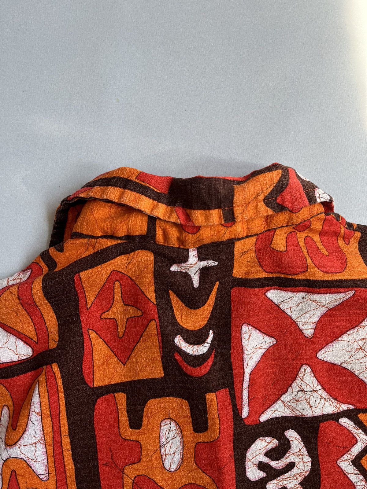 Sears Vintage 60s Sears Kings Road Orange Hawaiian Button Up Shirt Size US M / EU 48-50 / 2 - 17 Thumbnail