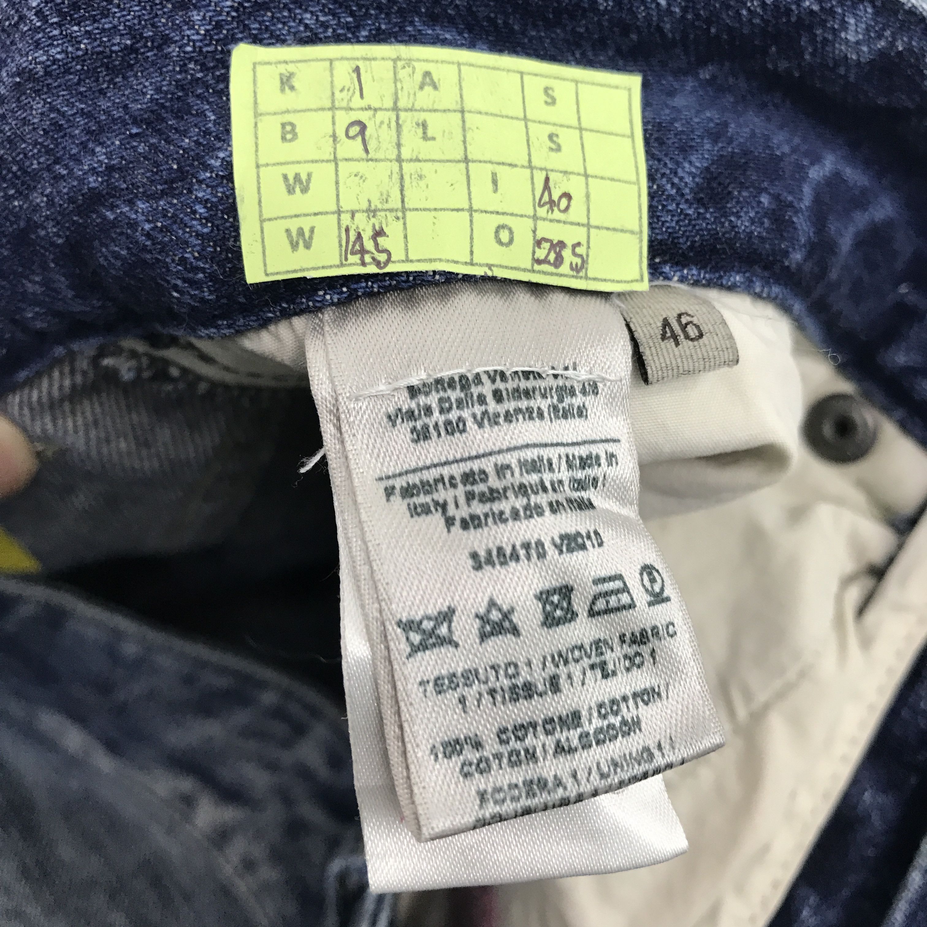 Bottega Veneta × Vintage Vintage Bottega Veneta Distressed Denim pants Size US 29 - 9 Thumbnail