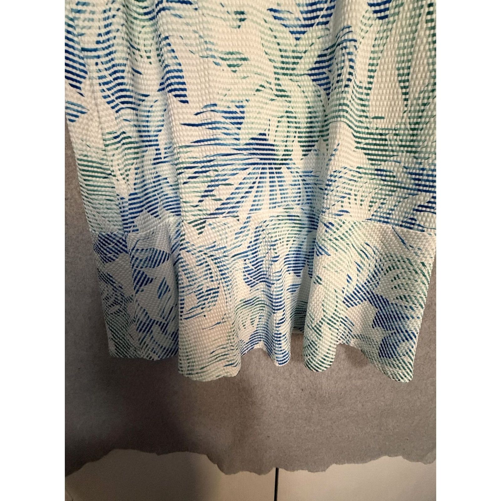 Tommy Bahama Tommy Bahama Dress Womens M Blue Green Palm Print IslandZone Golf Tennis Size M / US 6-8 / IT 42-44 - 3 Thumbnail