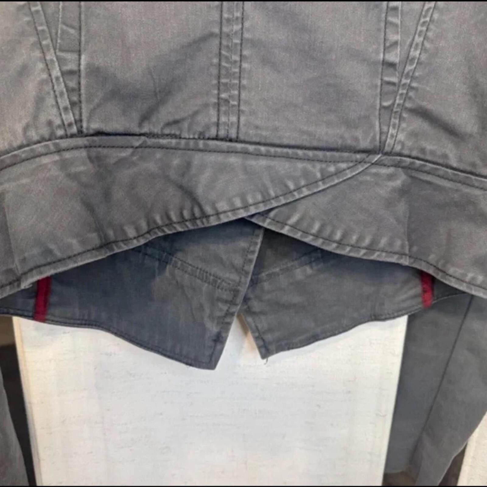 Free People Free People Shrunken Officer Military Napoleon Style Jacket Size XS / US 0-2 / IT 36-38 - 4 Thumbnail