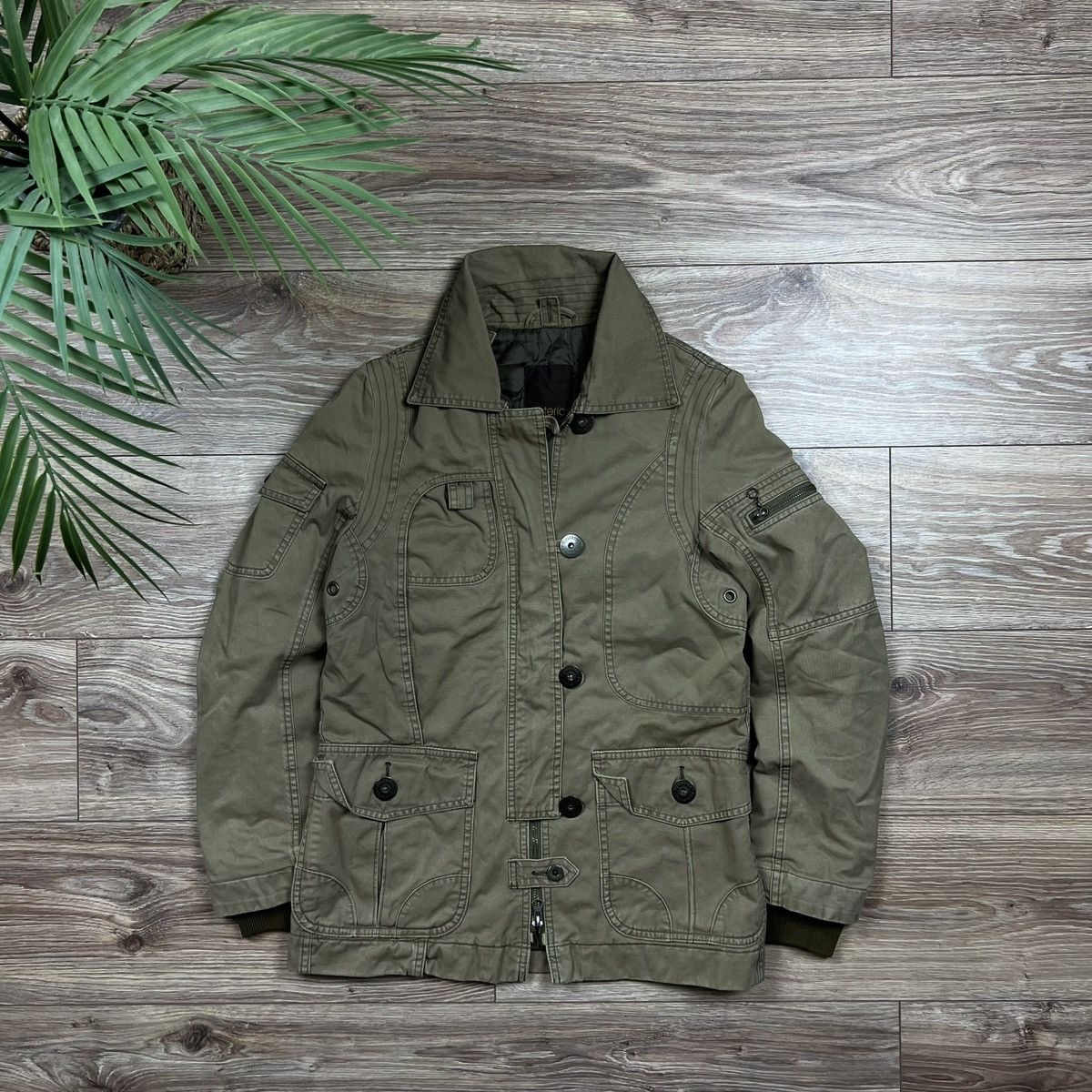 Hysteric Glamour 00s Hysteric Glamour Vintage Heavy Military Coat Jacket Size US M / EU 48-50 / 2 - 1 Thumbnail