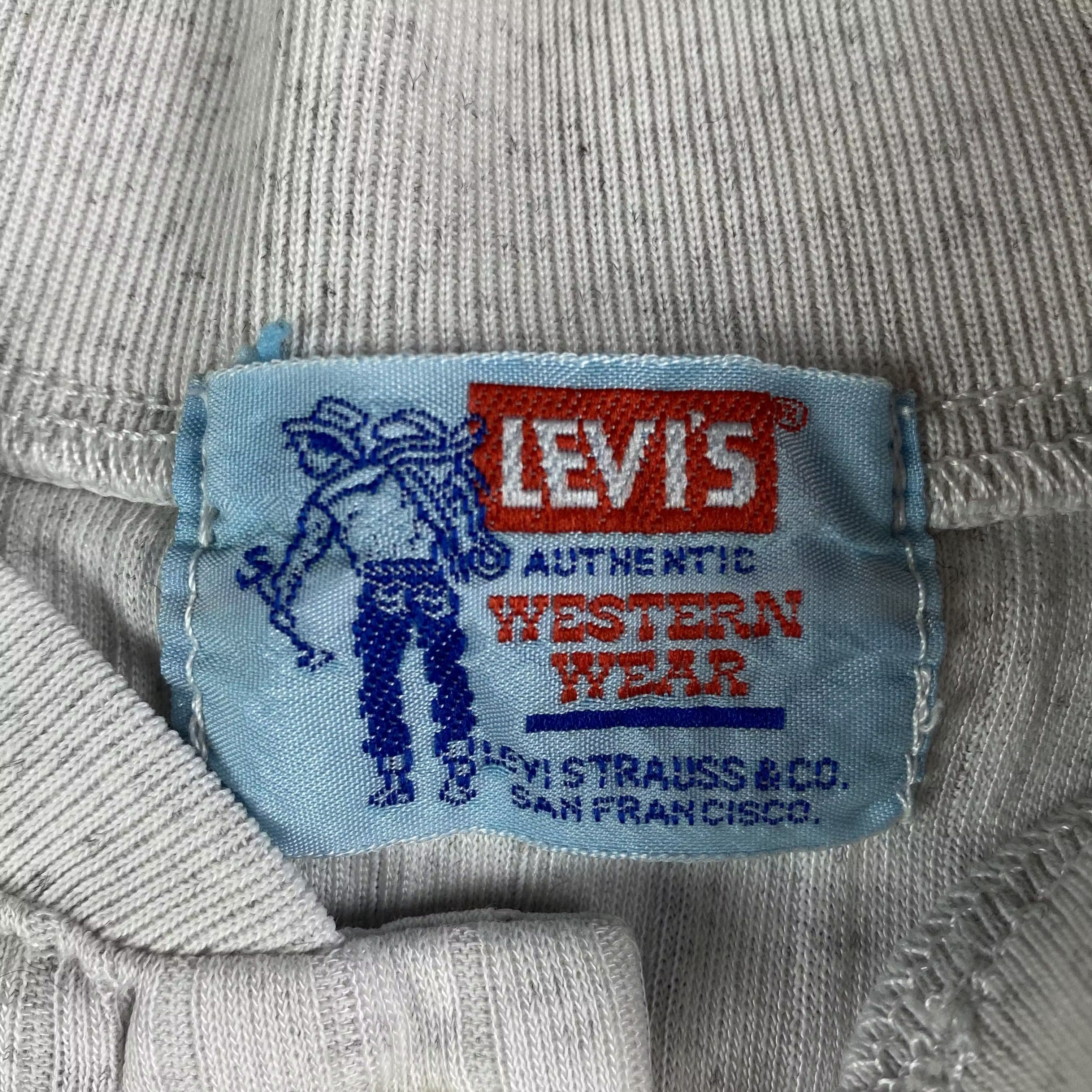 Levi's × Levi's Vintage Clothing × Vintage Men’s Polo T-Shirt Levi’s Vintage 80’s Size XL Size US XL / EU 56 / 4 - 7 Thumbnail