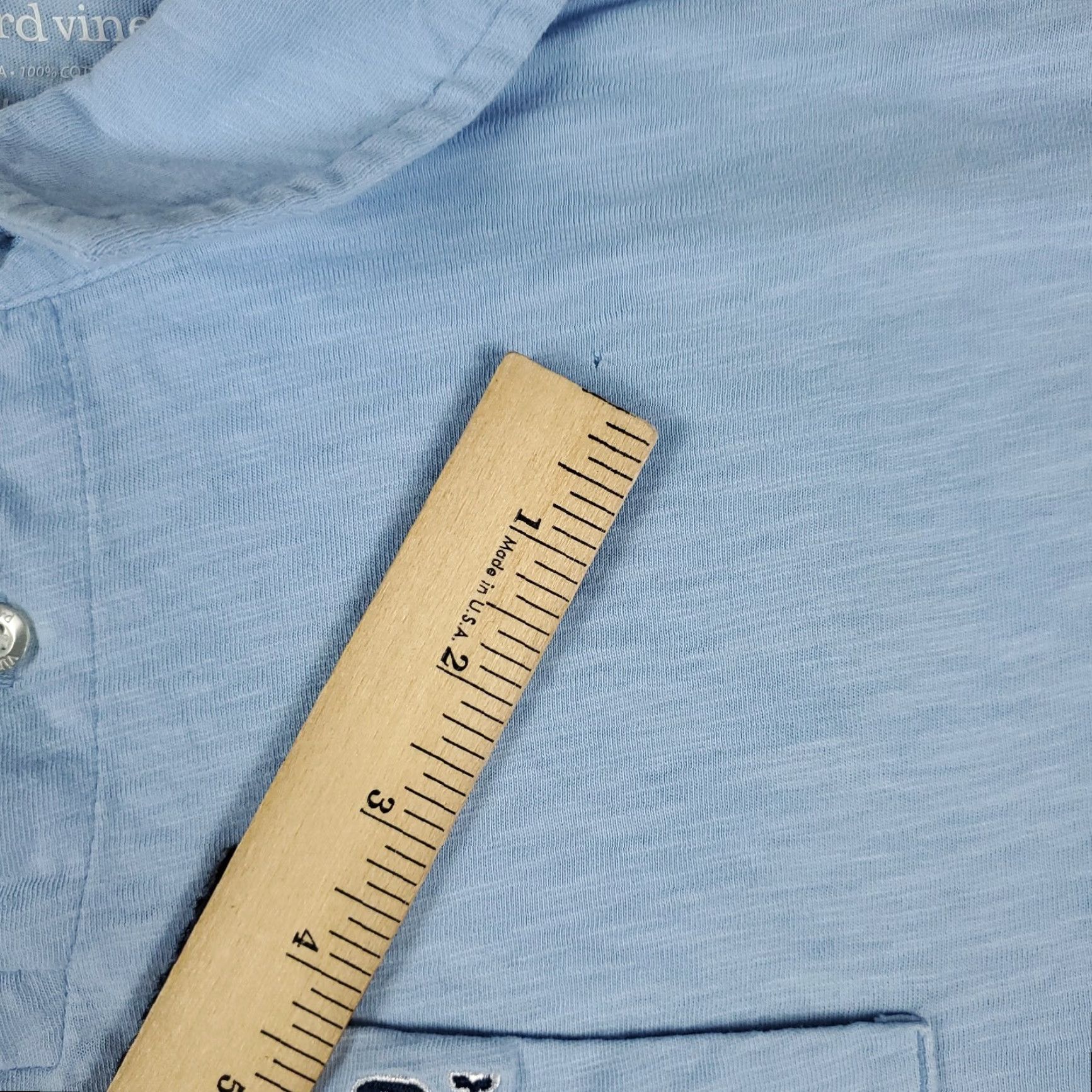 Vineyard Vines Vineyard Vines Polo Shirt Mens L Blue Whale Casual Short Sleeve Polo Mens Large Blue Whale Logo Shirt Size US L / EU 52-54 / 3 - 3 Thumbnail