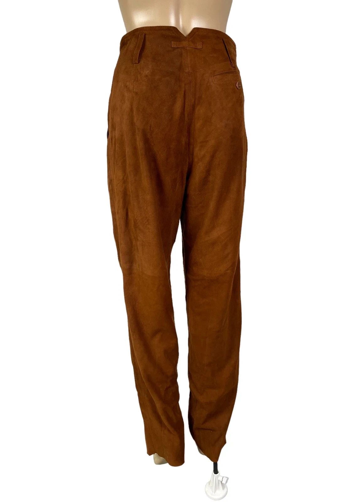 Other Leonardo Real Leather Pants Soft size DE34 Size 25" / US 0 / IT 36 - 5 Thumbnail