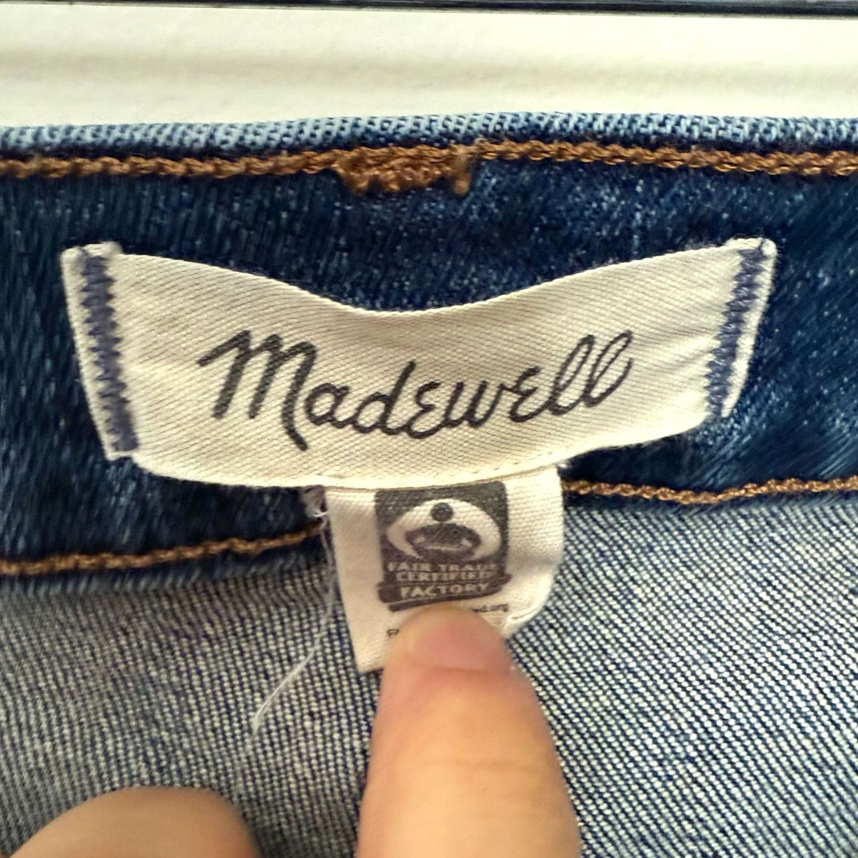 Madewell Madewell Jeans Western Minimalistic Core-28 Bootcut Women 28 Blue Y2K Medium Wash Mid-Rise Knock Out Size 28" / US 6 / IT 42 - 5 Thumbnail