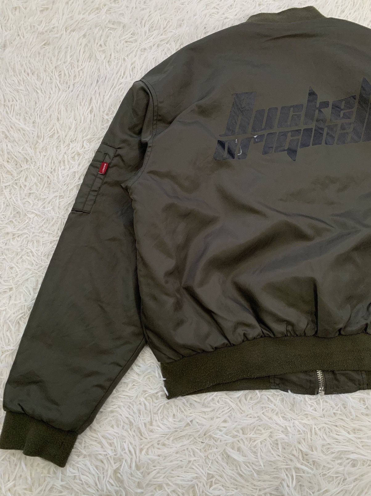 Japanese Brand Bucket Bomber Jacket Size US L / EU 52-54 / 3 - 5 Thumbnail