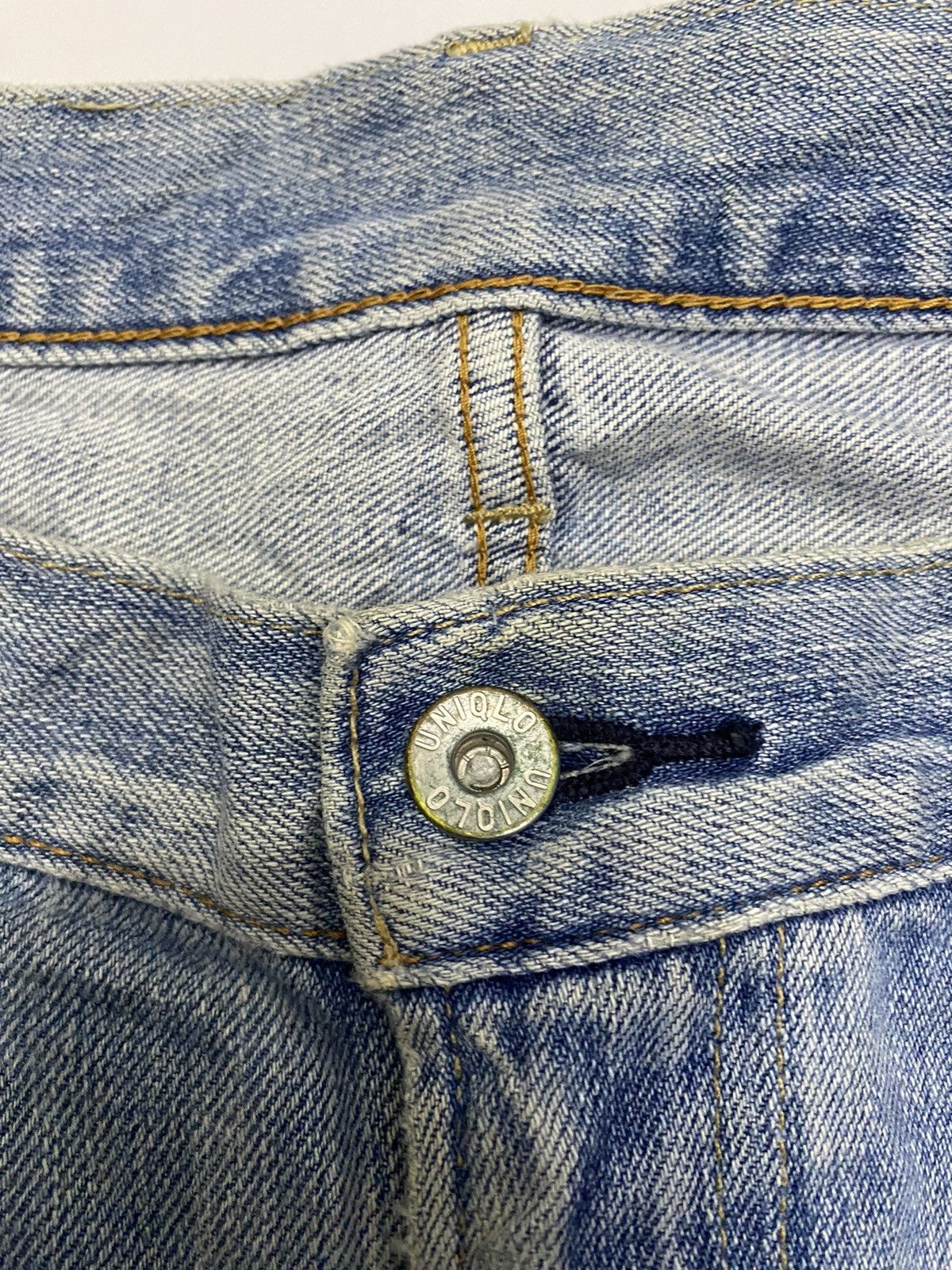 Undercover VINTAGE UNIQLO JAPAN SELVEDGE DISTRESSED UNDERCOVER STYLE Size US 36 / EU 52 - 9 Thumbnail