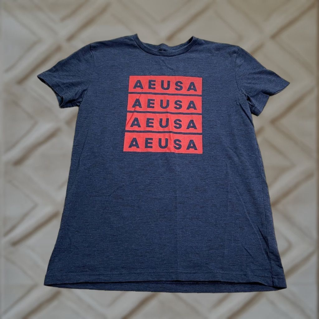 American Eagle Outfitters American Eagle Flex Graphic T-Shirt Men Small Blue Crew Neck Short Sleeve Casual Mens Size US S / EU 44-46 / 1 - 1 Thumbnail
