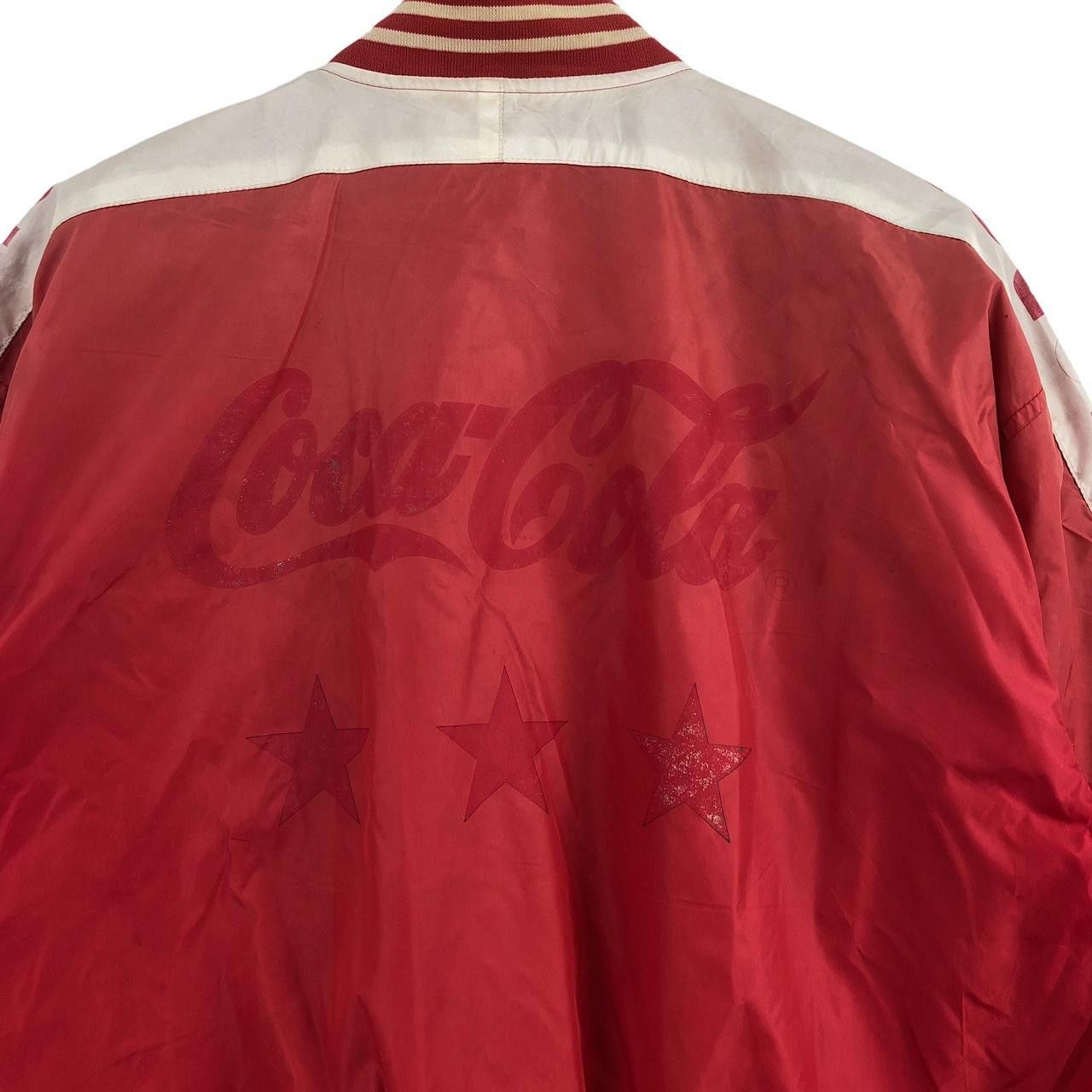 Coca Cola Vintage 1991 COKE COCA COLA Distress Trash Coach Jacket Size US XL / EU 56 / 4 - 5 Thumbnail