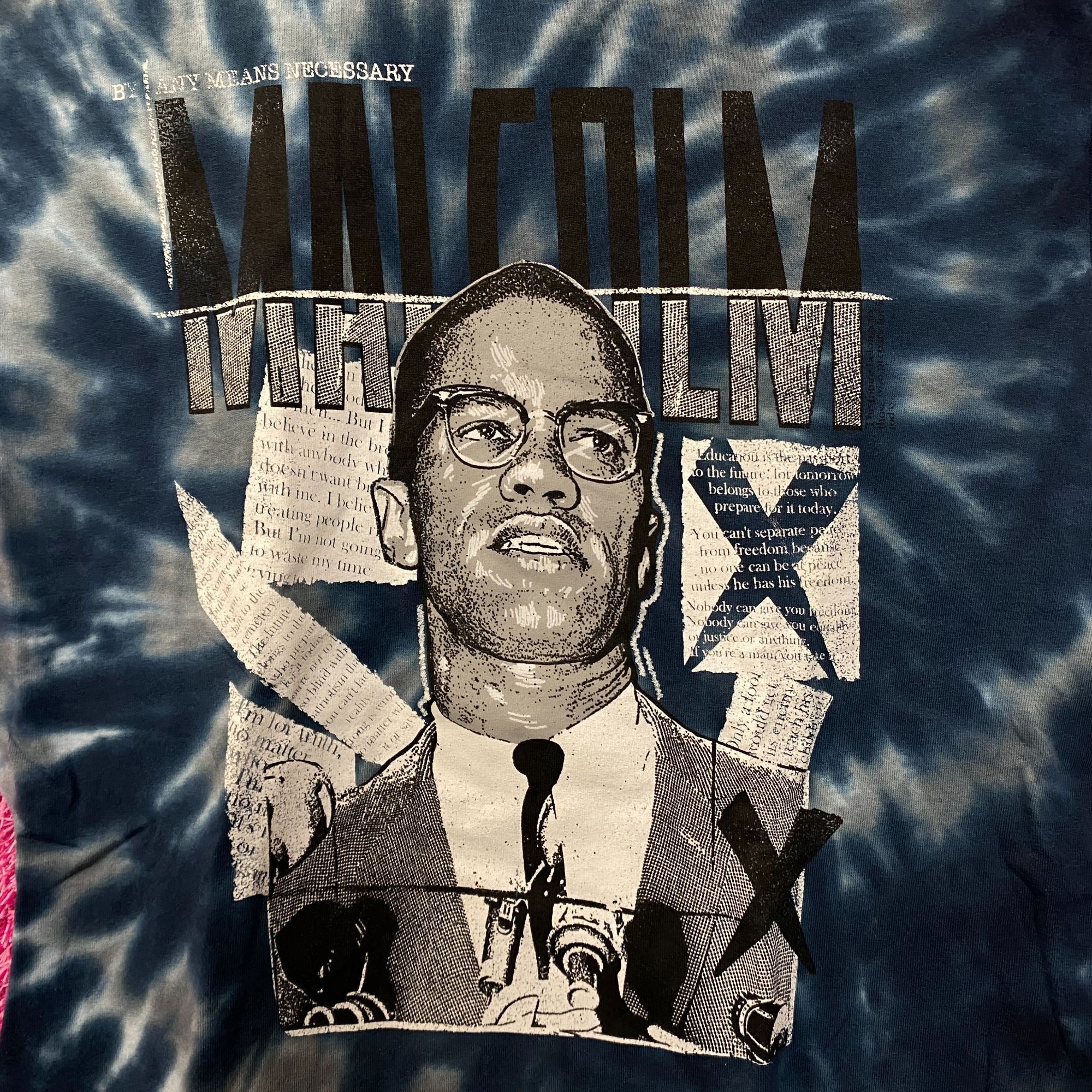 Other Malcom x blue tie dye Tshirt size medium Size US M / EU 48-50 / 2 - 2 Thumbnail