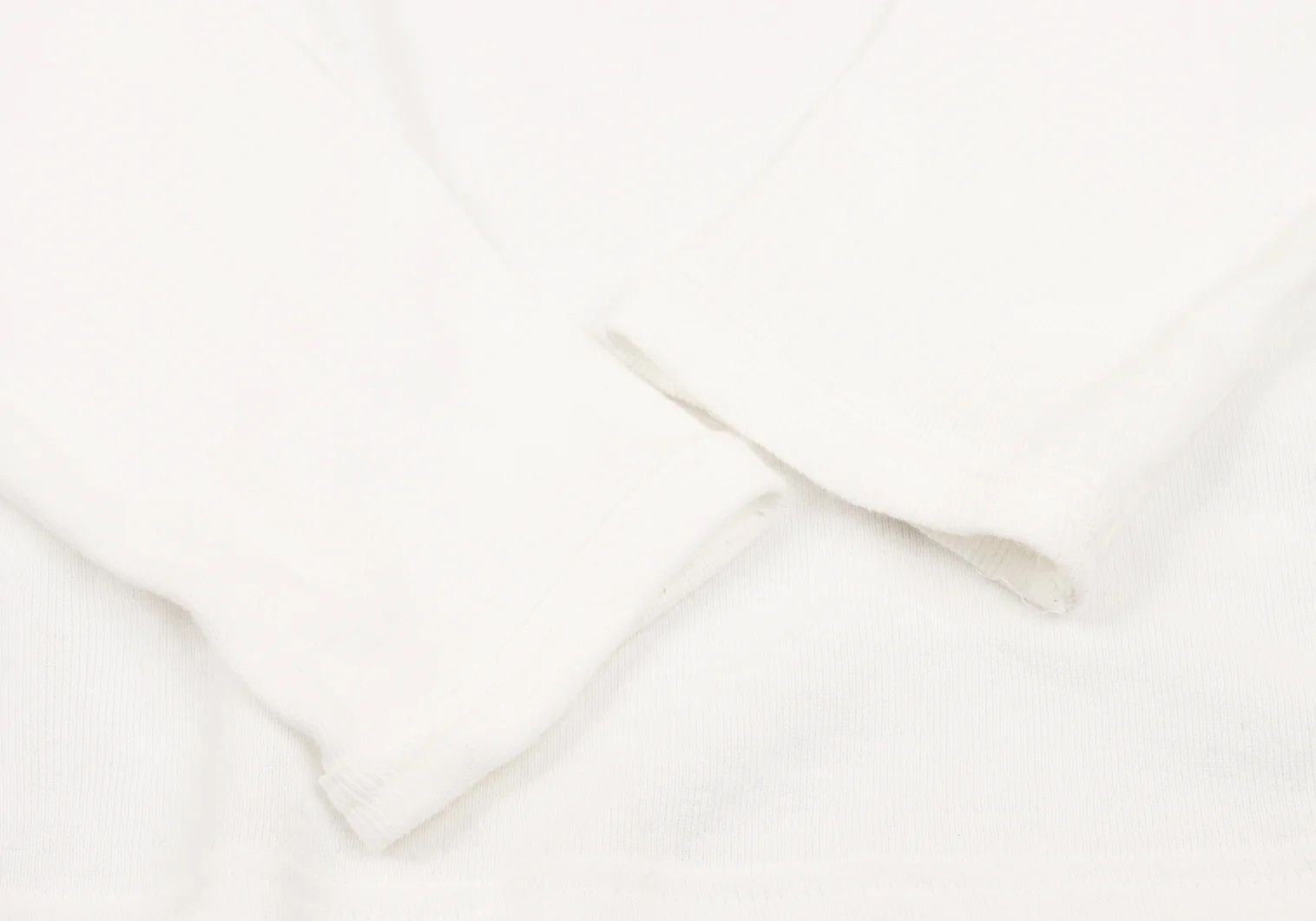 Yohji Yamamoto Yohji Yamamoto Cotton Ribbed Cutsew Off 3 Size US XS / EU 42 / 0 - 7 Thumbnail