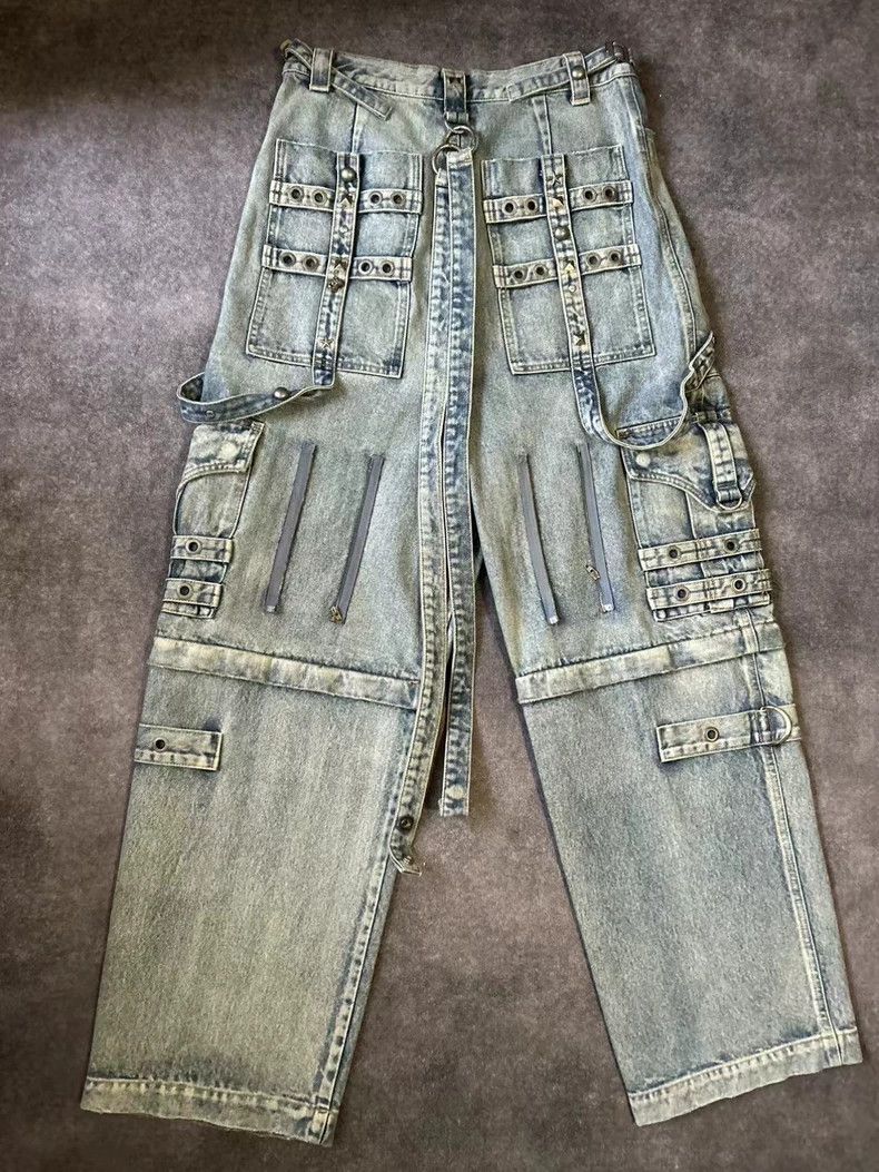 Balenciaga Balenciaga Ba Shen pants strap zipper jeans Size US 30 / EU 46 - 2 Thumbnail