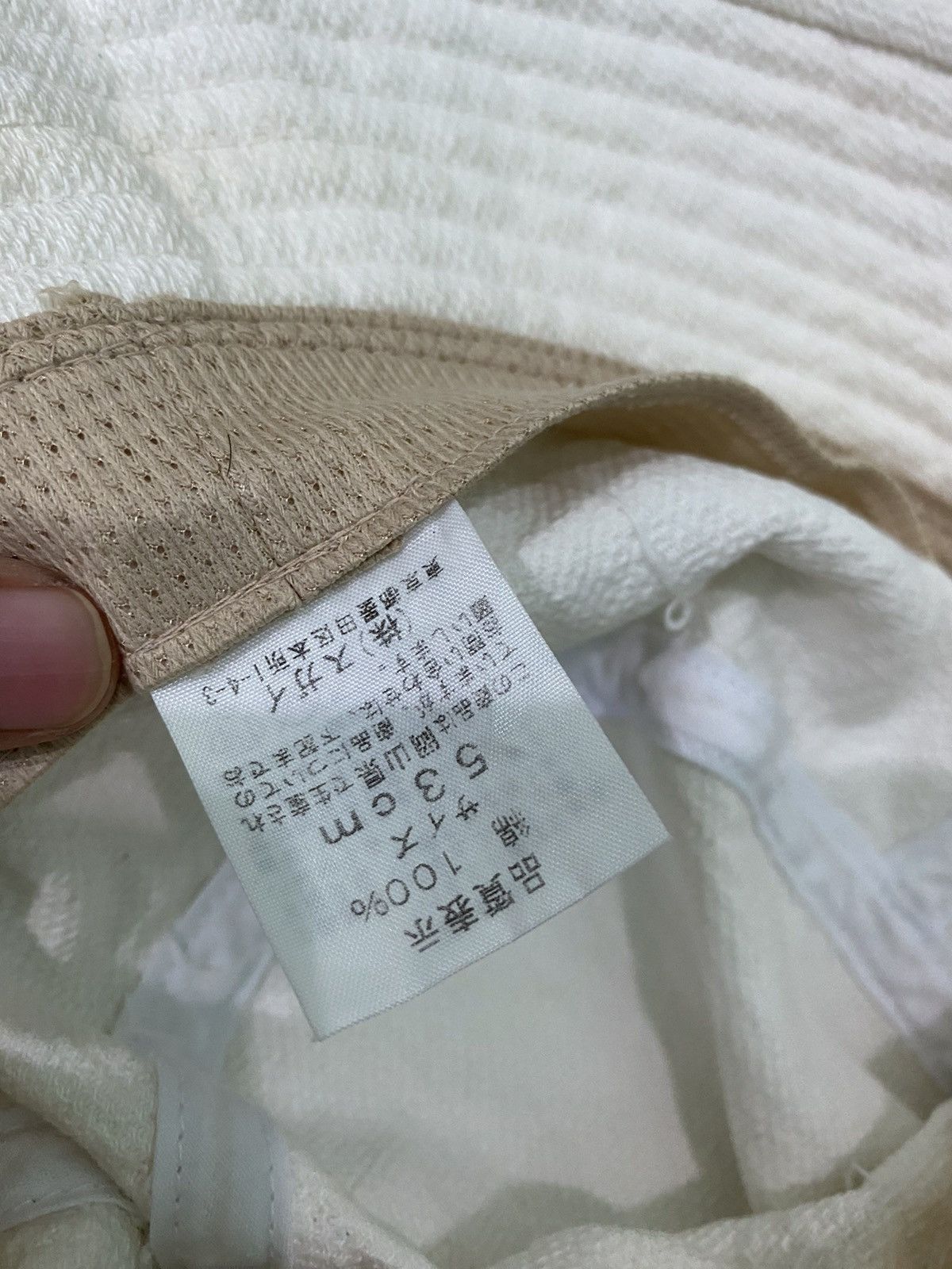 Japanese Brand Japanese Brand Plain Bucket Hat Size ONE SIZE - 5 Thumbnail