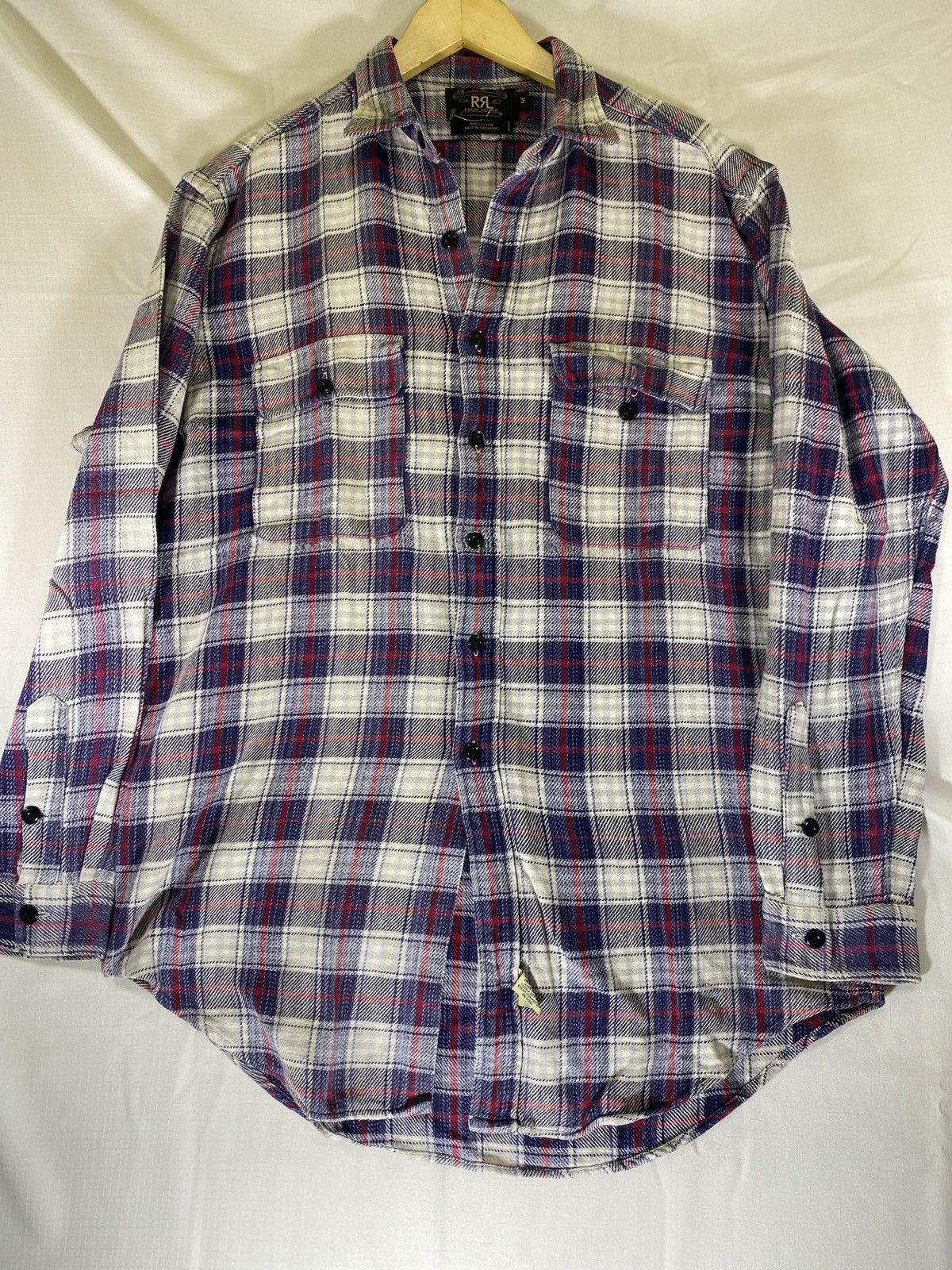 RRL Ralph Lauren heavy flanel checker Size US M / EU 48-50 / 2 - 1 Thumbnail