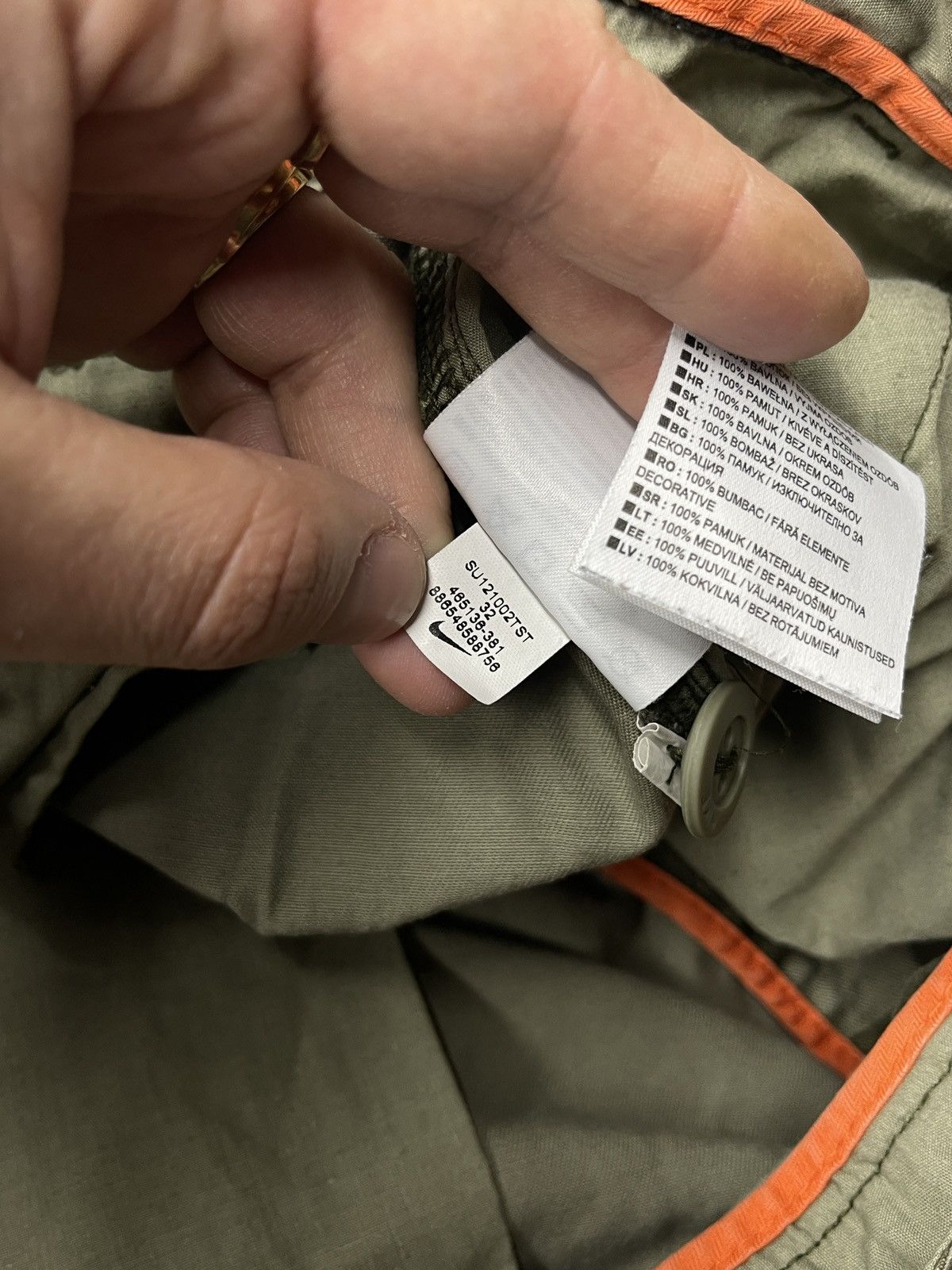 Nike Vintage Nike Military Cargo Shorts Camo Y2K ACG TECH Size M Size US 32 / EU 48 - 11 Thumbnail