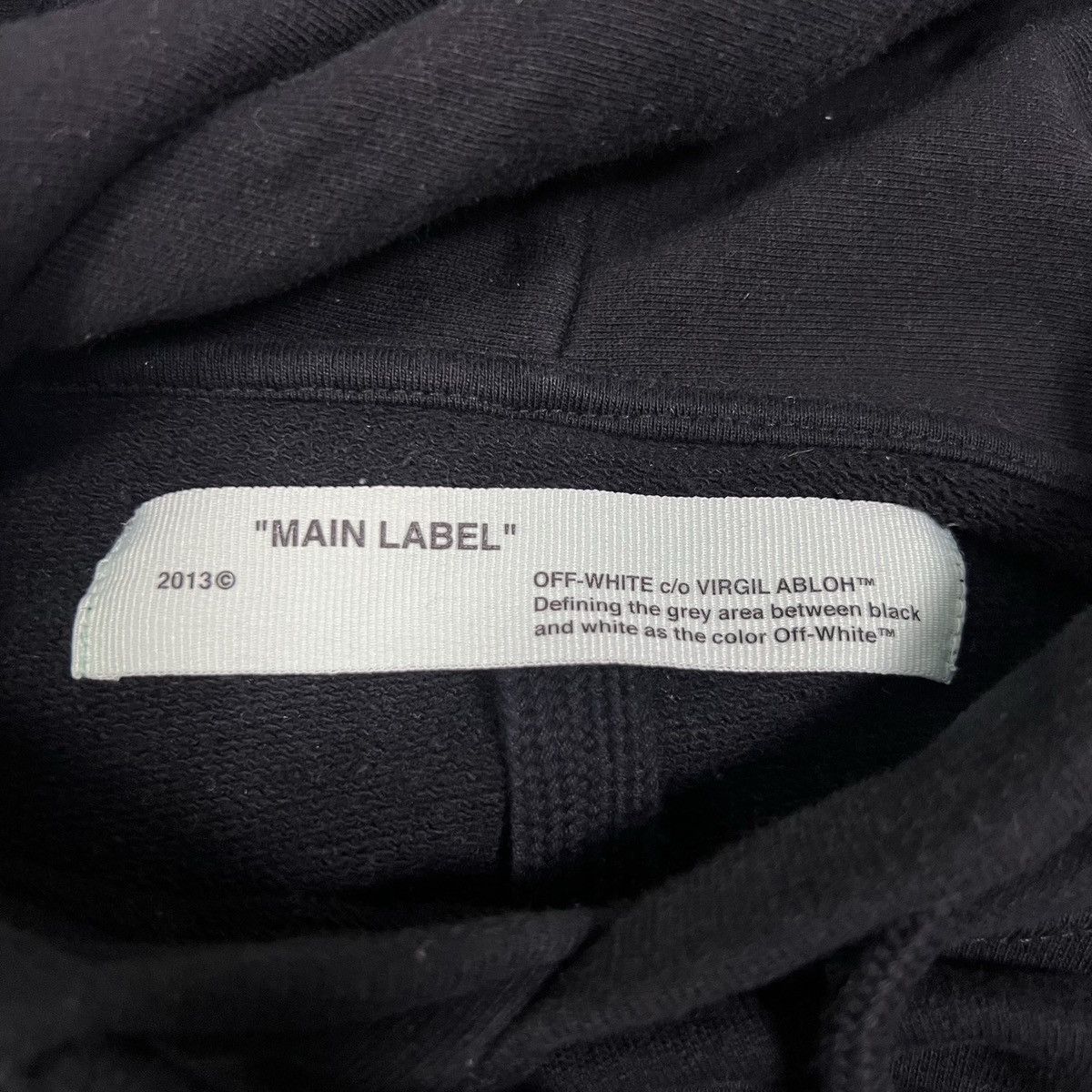 Off-White OFF-WHITE SS19 DIAG STENCIL HOODIE Size US S / EU 44-46 / 1 - 4 Thumbnail