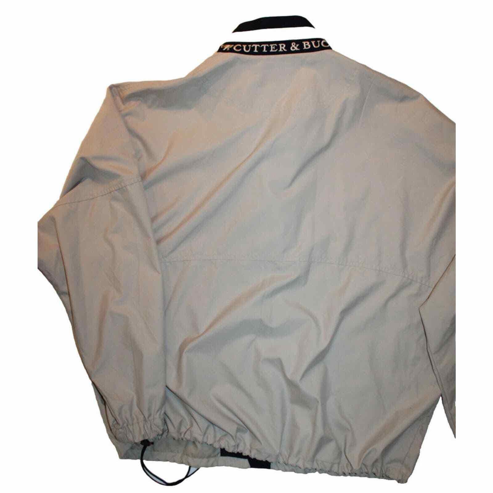 Cutter & Buck Cutter & Buck Men's Beige Windbreaker Rain Jacket Cream XXL Size US XXL / EU 58 / 5 - 5 Thumbnail