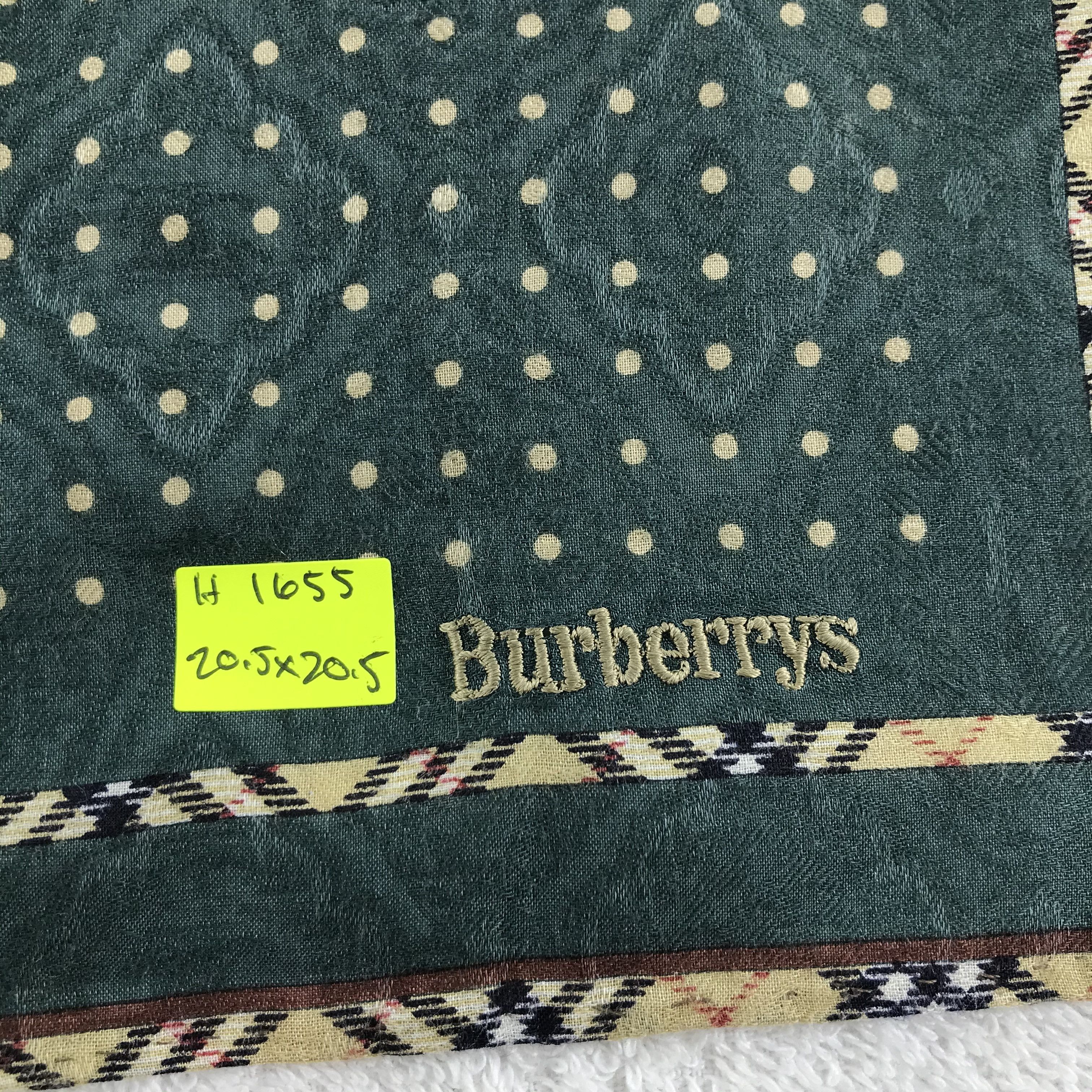 Burberry × Vintage Burberry Bandana/ Handkerchief / Neckerchief Size ONE SIZE - 5 Thumbnail