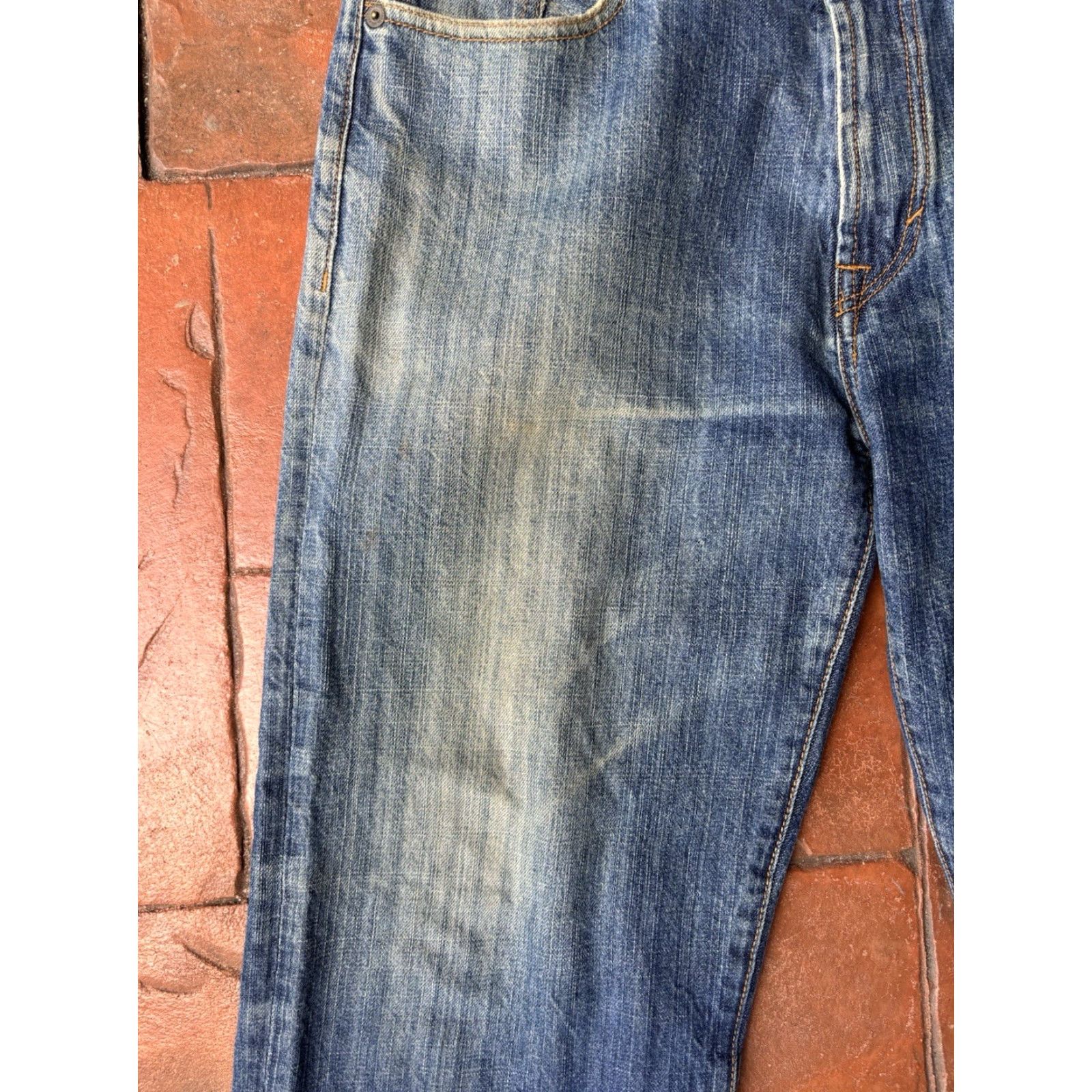 Sean John VINTAGE Sean John Jeans 34x31 Denim Blue Embroidered Hip Hop City Streetwear Mens Jeans Size US 34 / EU 50 - 5 Thumbnail