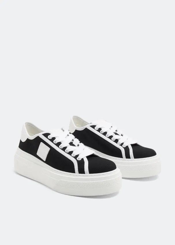 Givenchy o1srvl11e0125 City Sneakers in White/Black Size US 7 / IT 37 - 4 Thumbnail