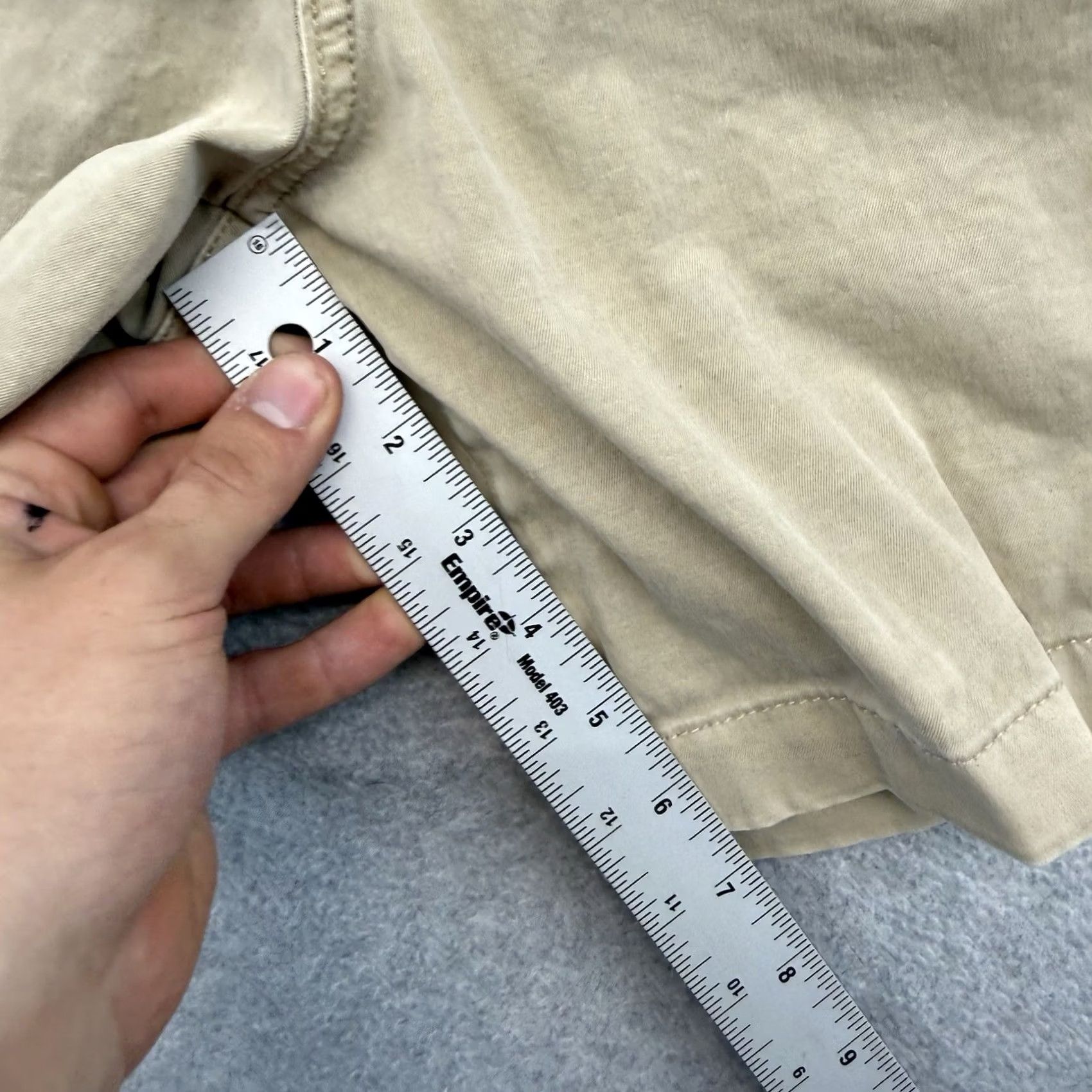 Vineyard Vines Vineyard Vines Mens Shorts Khaki Tan Stretch Cotton Size 38 Chino Pocket Logo Classic Casual Summer Mens Size US 38 / EU 54 - 4 Thumbnail