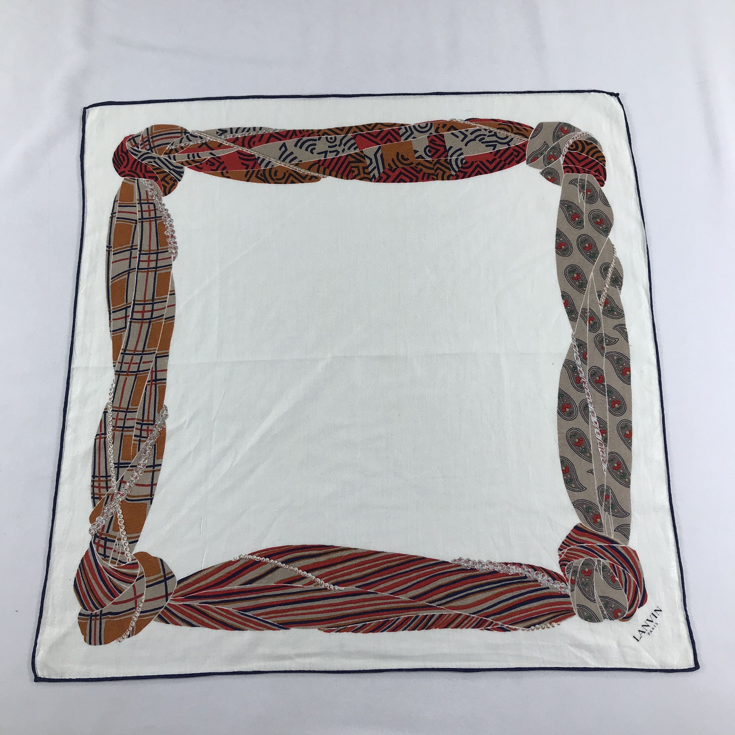 Lanvin Lanvin Handkerchief Neckerchief Bandana H1241 Size ONE SIZE - 1 Thumbnail