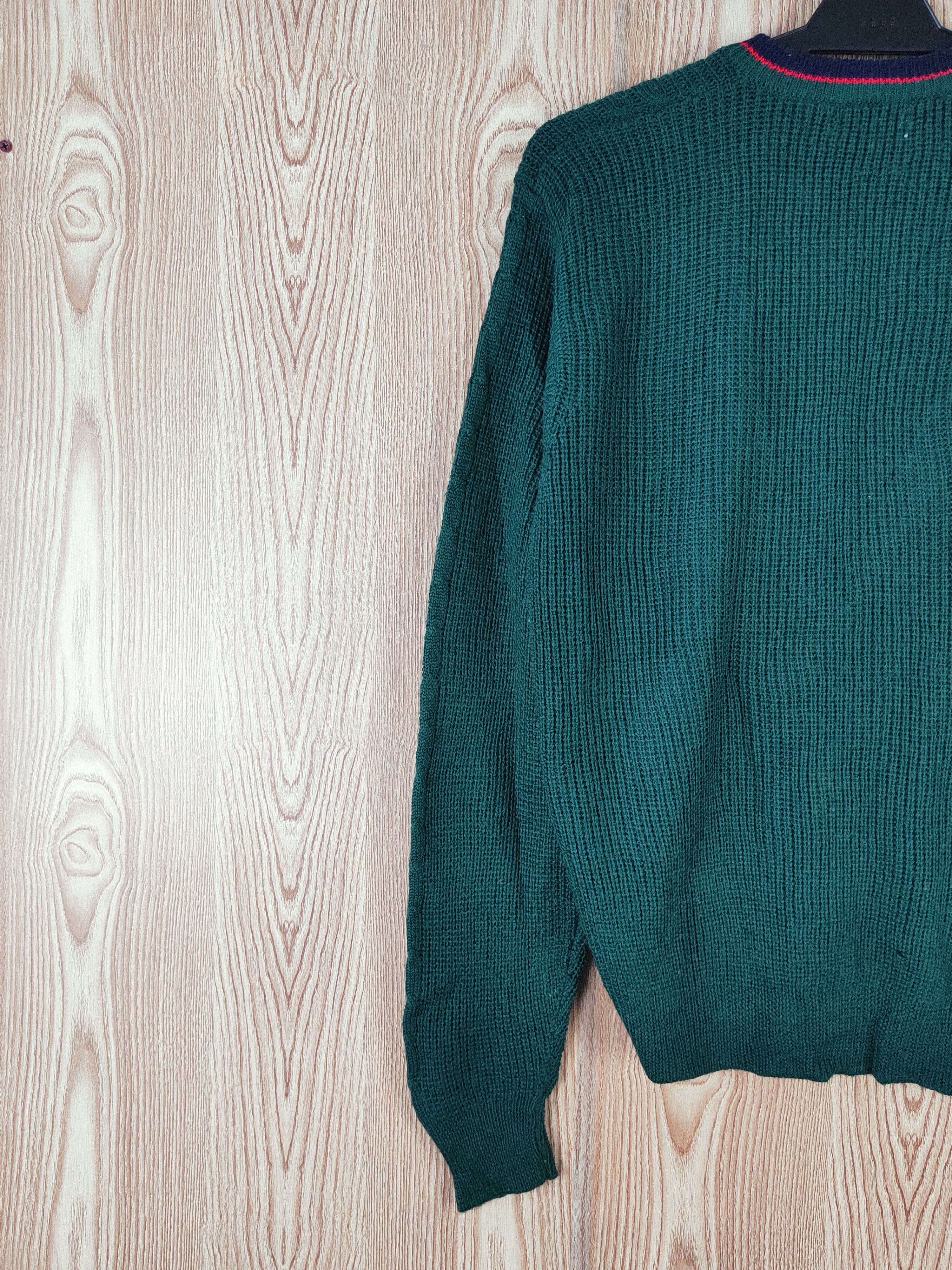 Japanese Brand Mariage Dark Green Knitwear Cardigan #W311 Size US M / EU 48-50 / 2 - 9 Thumbnail