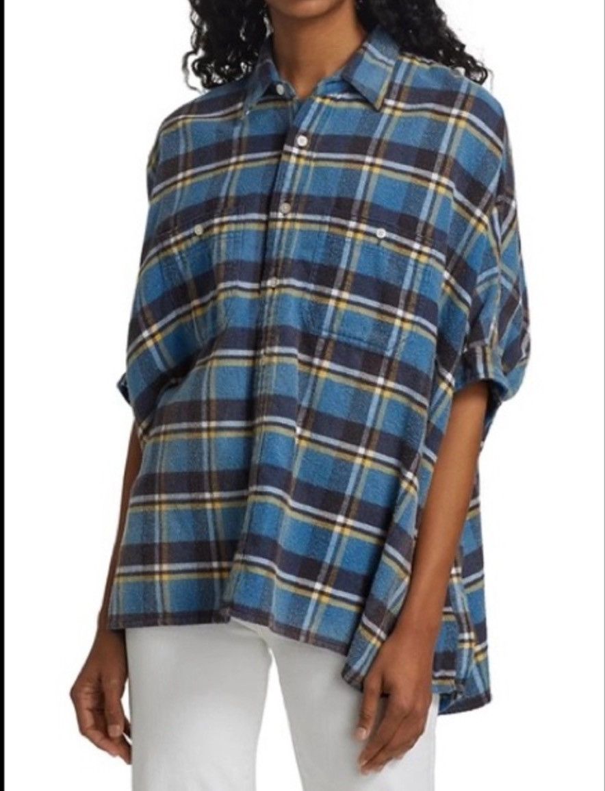 R13 Oversized boxy shirt. Medium Size M / US 6-8 / IT 42-44 - 2 Thumbnail