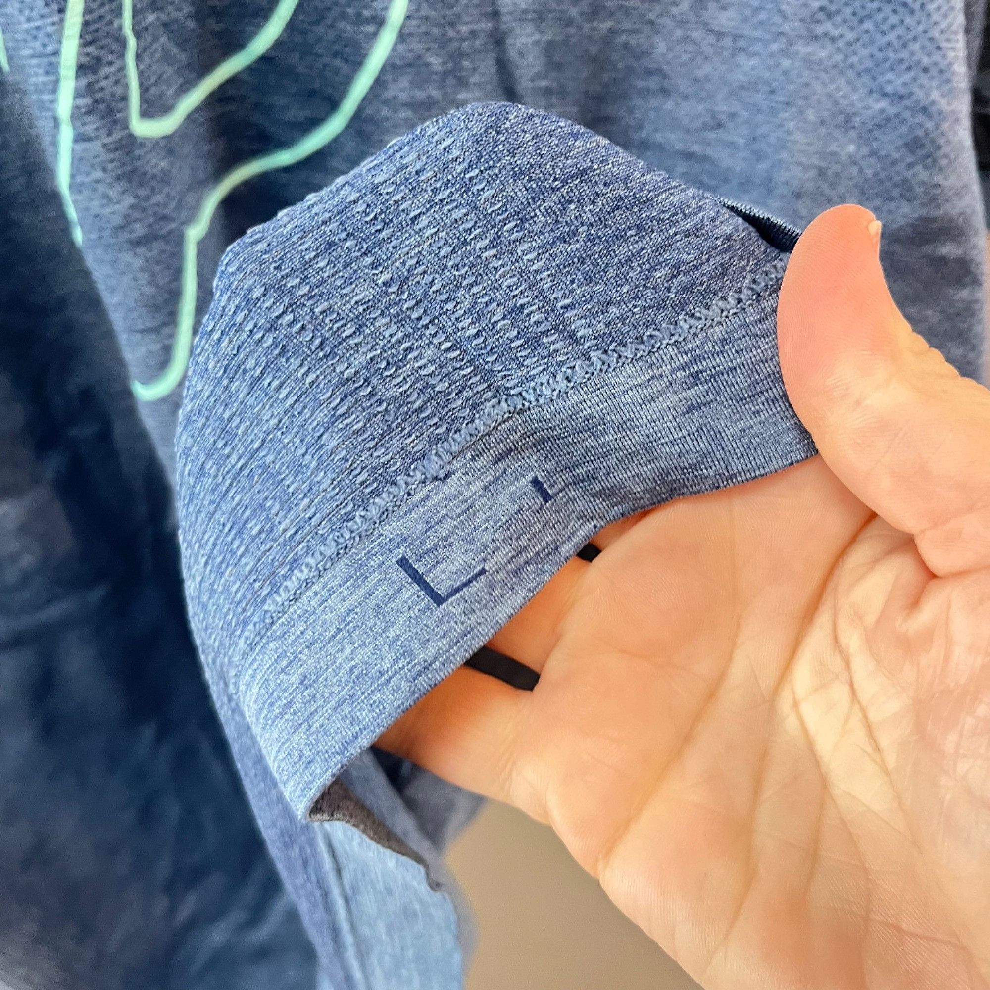 Lululemon × Peloton Lululemon Men's Lululemon X Peloton Blue Shirt- Size L Size US L / EU 52-54 / 3 - 5 Thumbnail