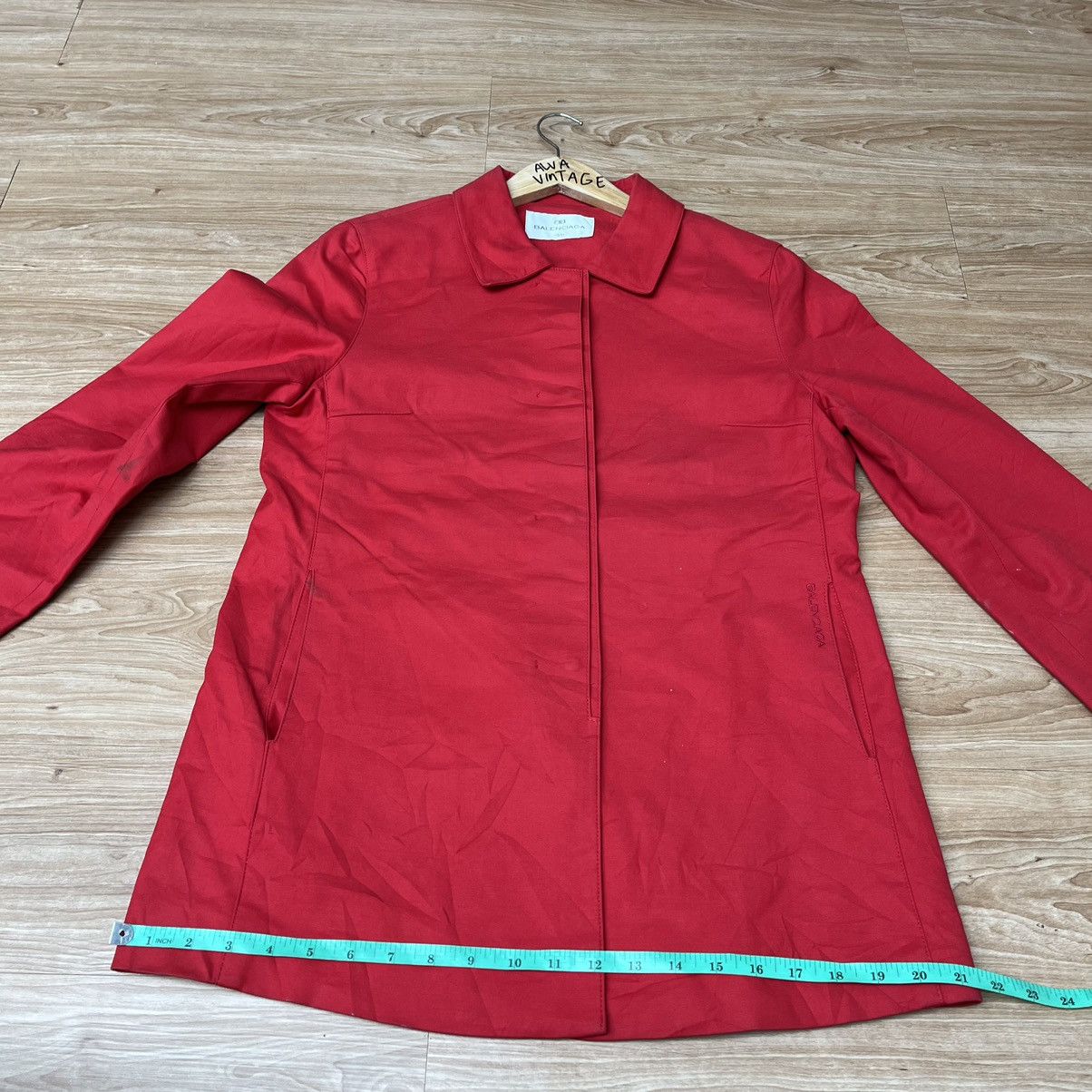 Balenciaga × Vintage Luxury Coat Jacket Balenciaga Script Logo Women's Size M / US 6-8 / IT 42-44 - 12 Thumbnail