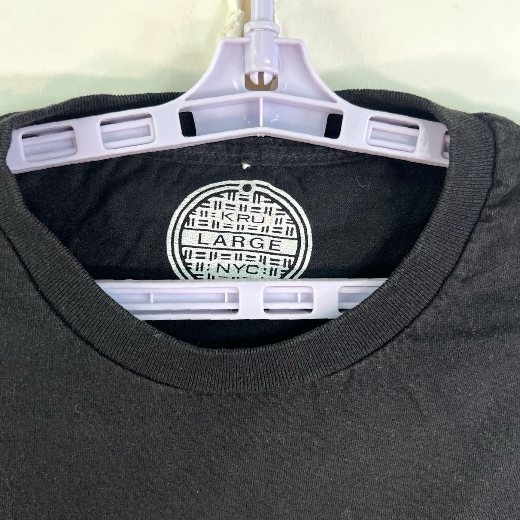 Vintage VINTAGE KRU York NYC Rap T-Shirt Men Adult Large Black Short Sleeve Hip Hop Music Graphic Print Size US L / EU 52-54 / 3 - 4 Thumbnail