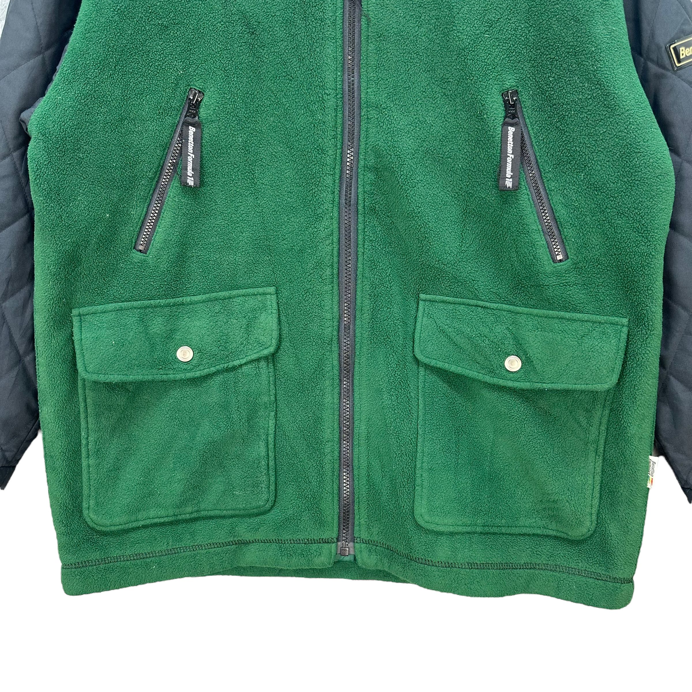 Benetton BENETTON FORMULA 1 HOODIE FLEECE JACKET #7686-164 Size US M / EU 48-50 / 2 - 3 Thumbnail