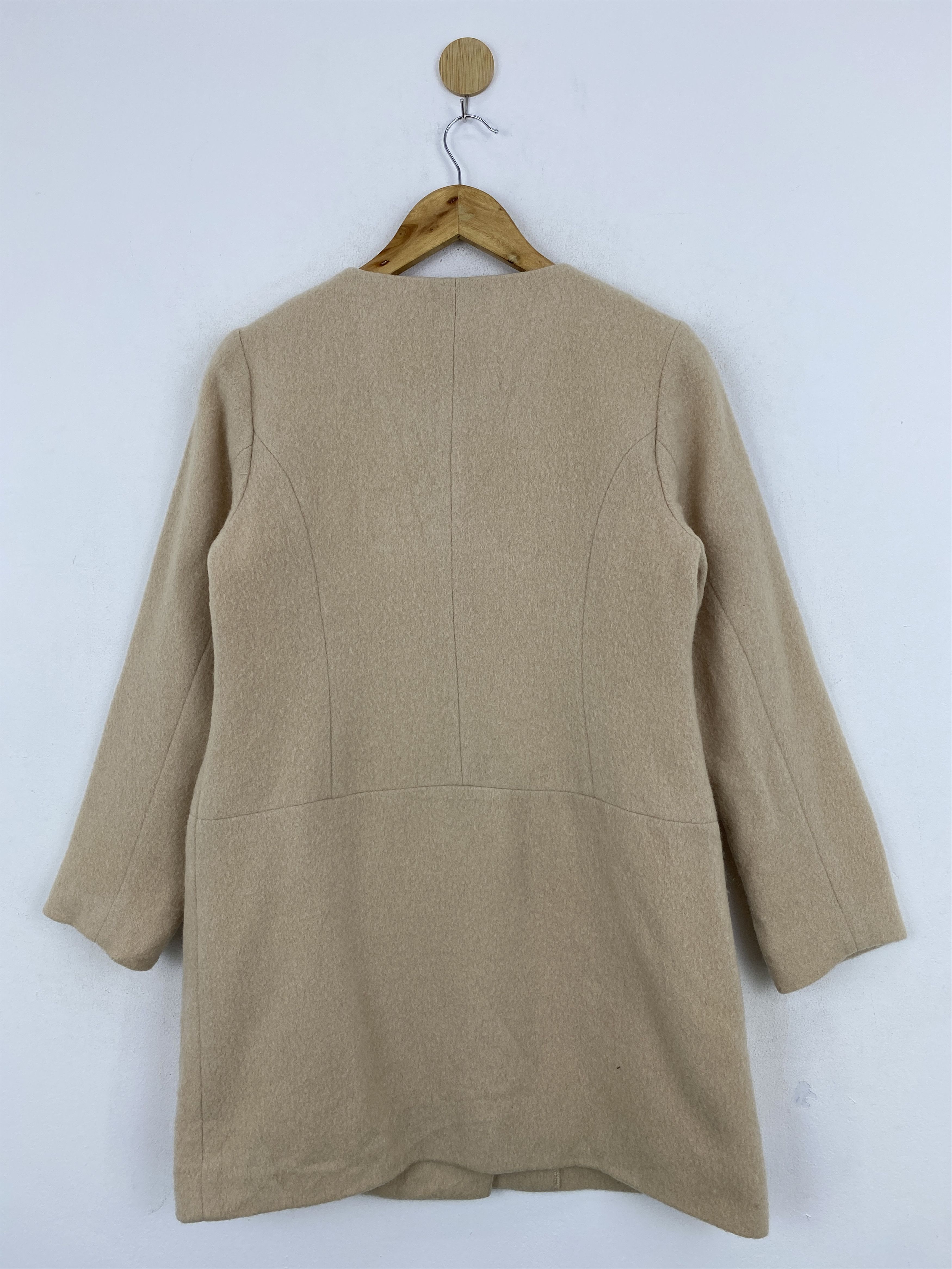 If Six Was Nine Vintage Japanese Double Breasted O-neck Women Coat JA0070 Size S / US 4 / IT 40 - 2 Thumbnail