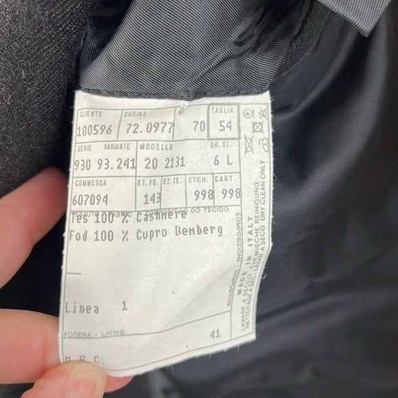 Davide Cenci × Loro Piana Loro Piana Cashmere Blazer By Davide Cenci Size 44L - 9 Thumbnail