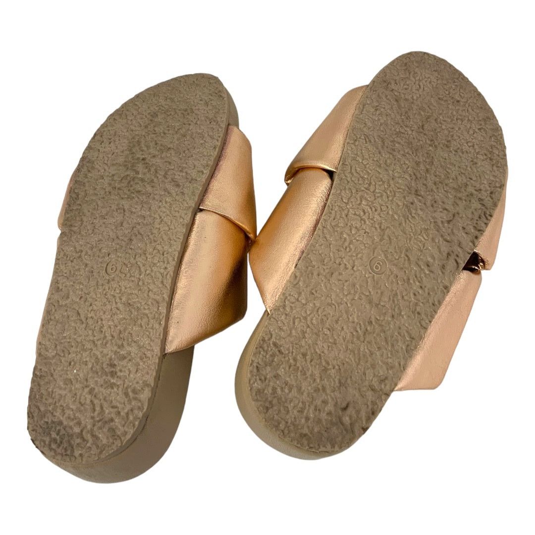 Seychelles Seychelles Heartfelt Metallic Slide Sandal Sz 6 NWT $109 MSP Size US 6 / IT 36 - 7 Thumbnail