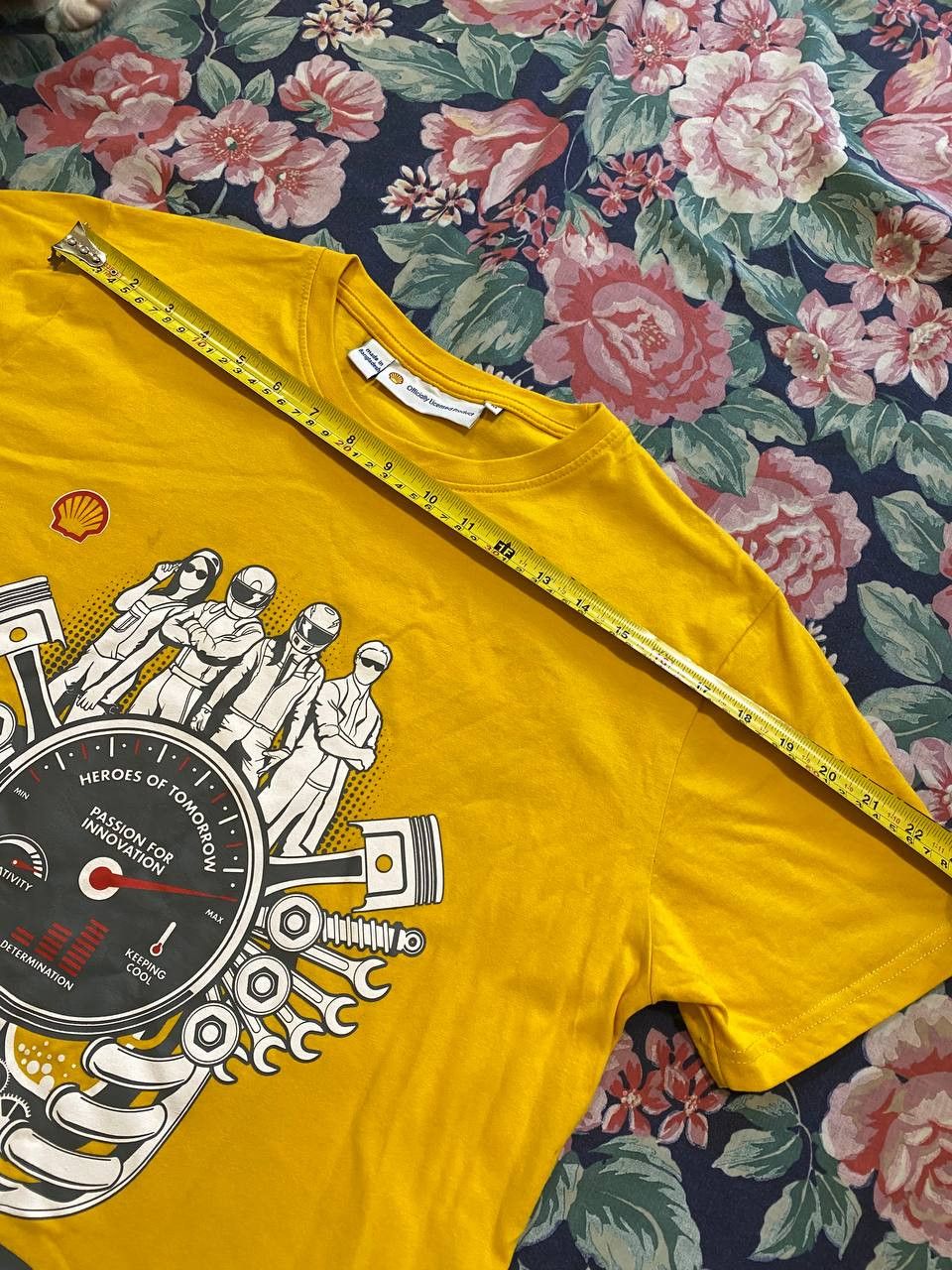 Marlboro Y2K Marlboro T-shirt yellow big print Vintage Size US M / EU 48-50 / 2 - 12 Thumbnail