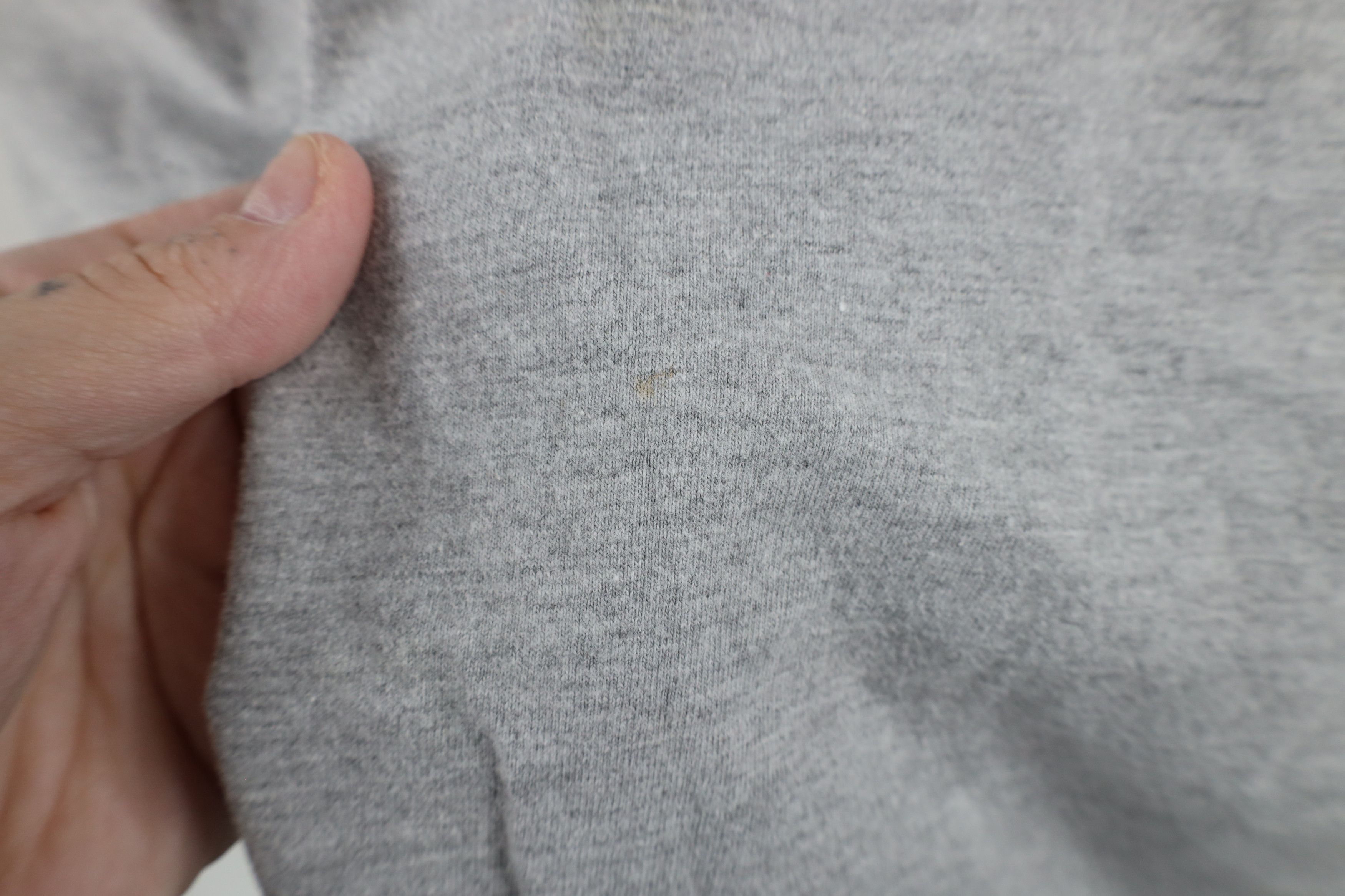 Vintage Vintage 90s Streetwear Heavyweight T-Shirt Heather Gray Size US XL / EU 56 / 4 - 5 Thumbnail