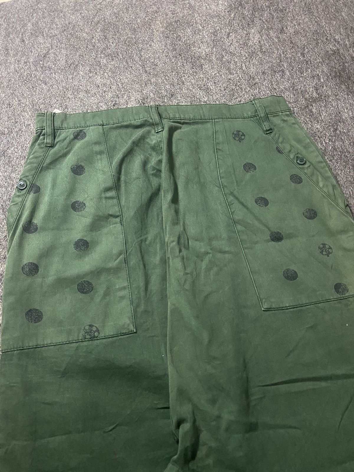 Issey Miyake × Japanese Brand × Ne-Net VTG ne-net by issey miyake work pants polka Size US 28 / EU 44 - 4 Thumbnail